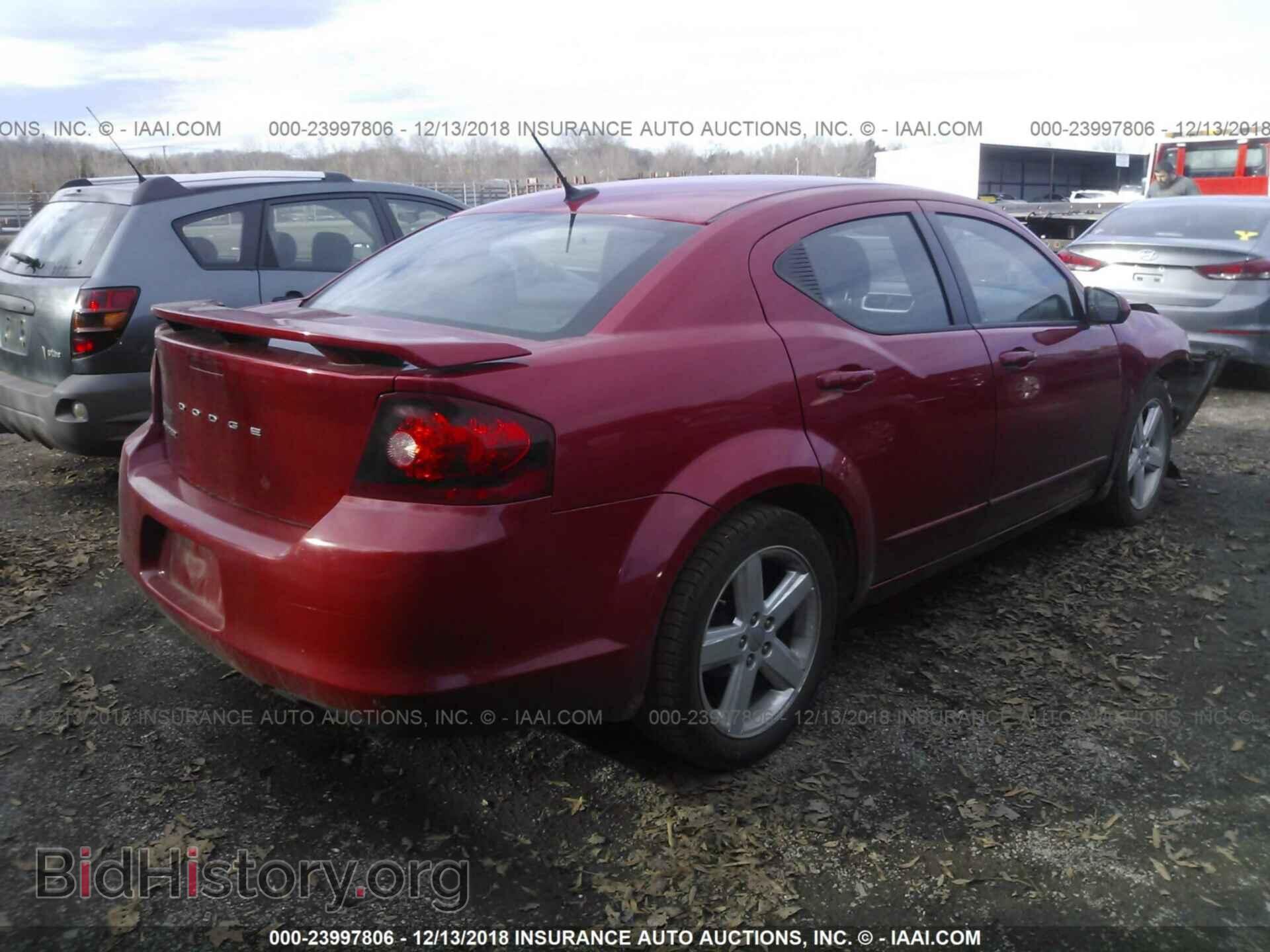 2011 DODGE AVENGER - VIN: 1B3BD1FB0BN557025 - Фото 4