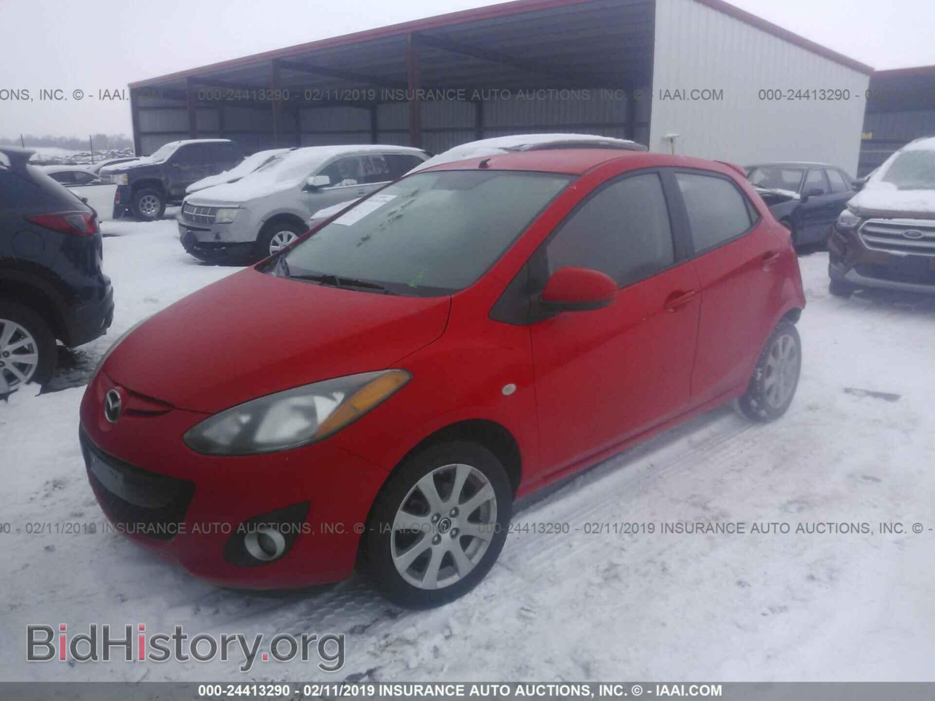 2013 MAZDA MAZDA2 - VIN: JM1DE1LZ3D0158020 - Photo 2