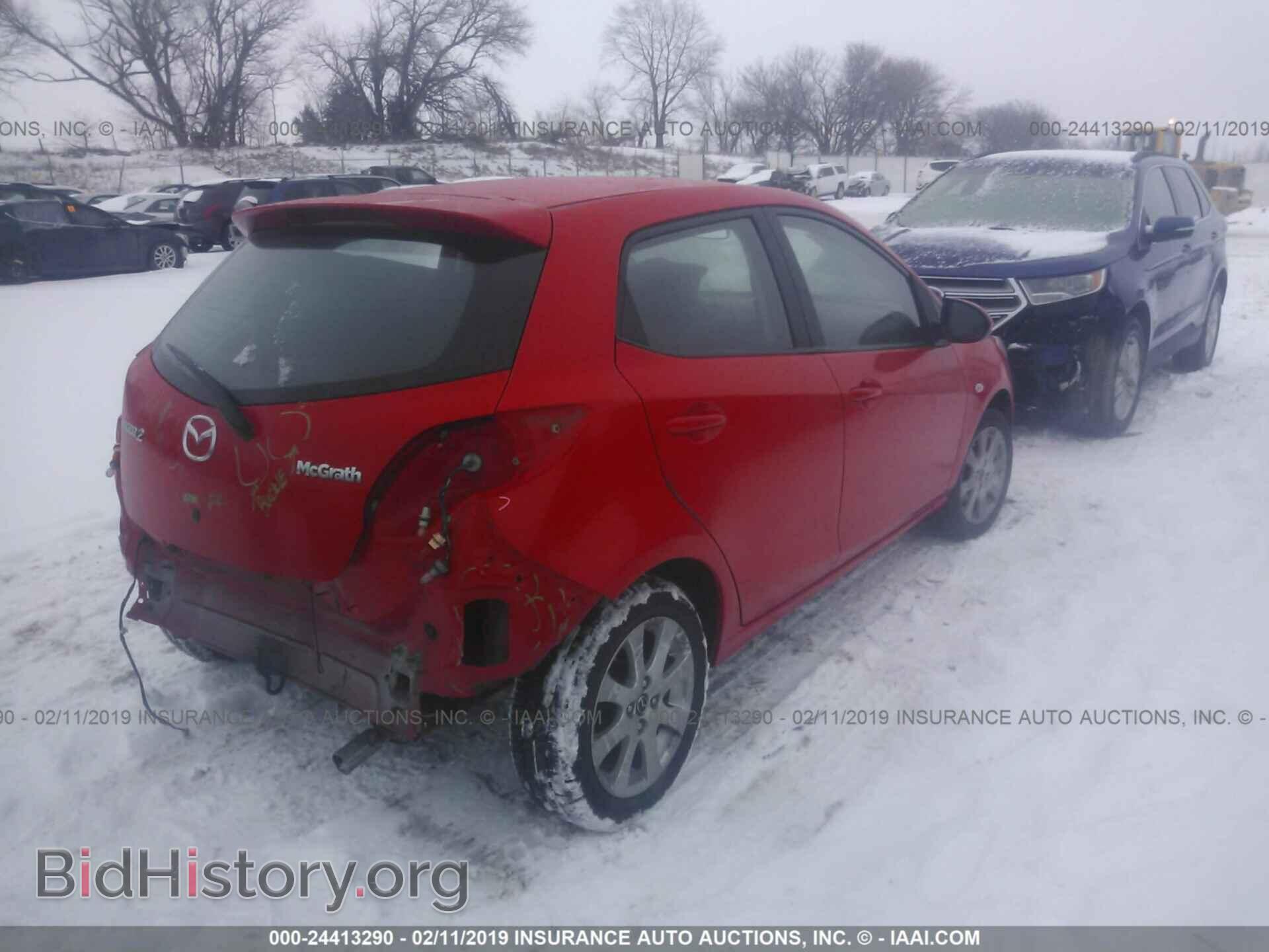 2013 MAZDA MAZDA2 - VIN: JM1DE1LZ3D0158020 - Photo 4
