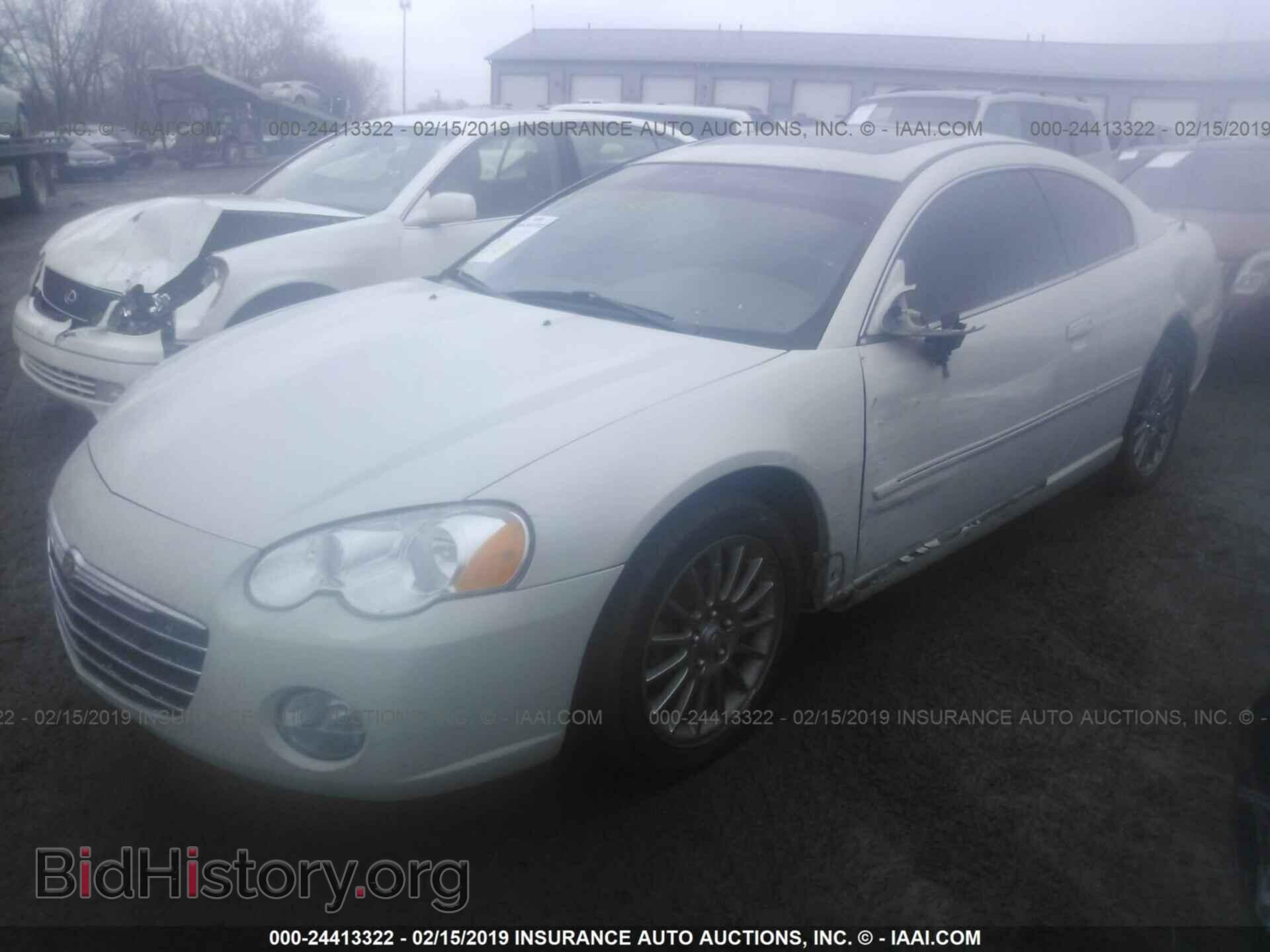 2004 CHRYSLER SEBRING - VIN: 4C3AG52H24E084169 - Фото 2