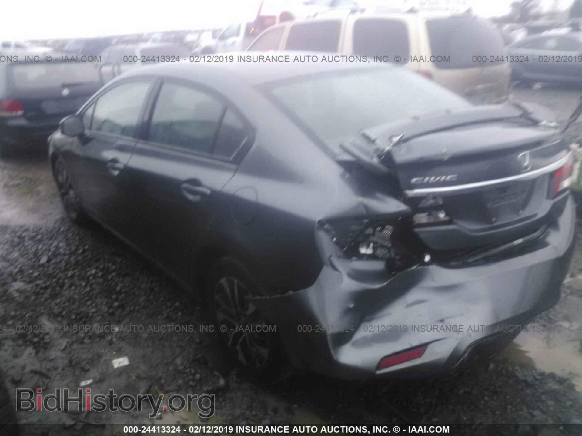 2013 HONDA CIVIC - VIN: 19XFB2F92DE281804 - Фото 3