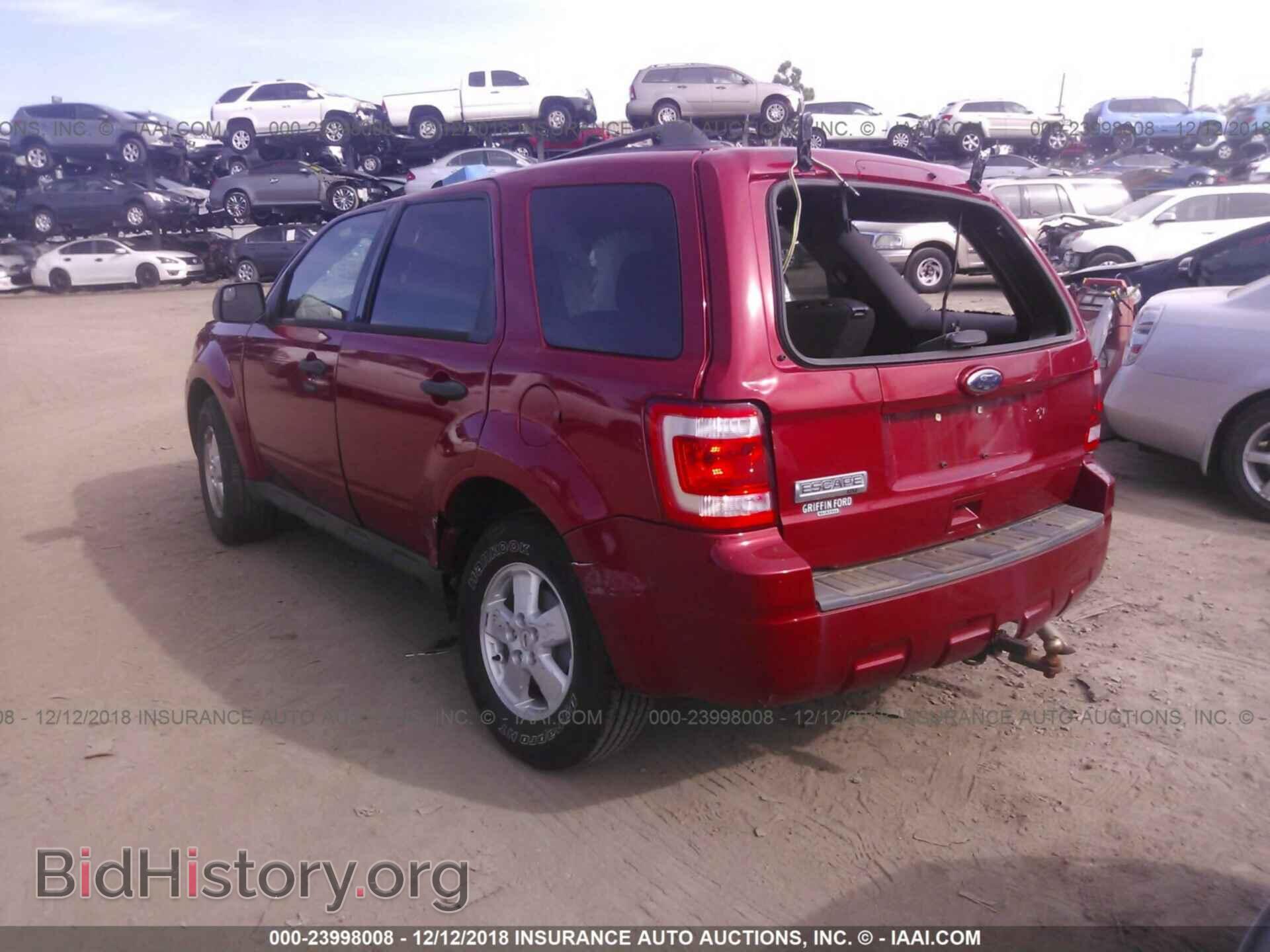 2011 FORD ESCAPE - VIN: 1FMCU9D70BKB01989 - Photo 3