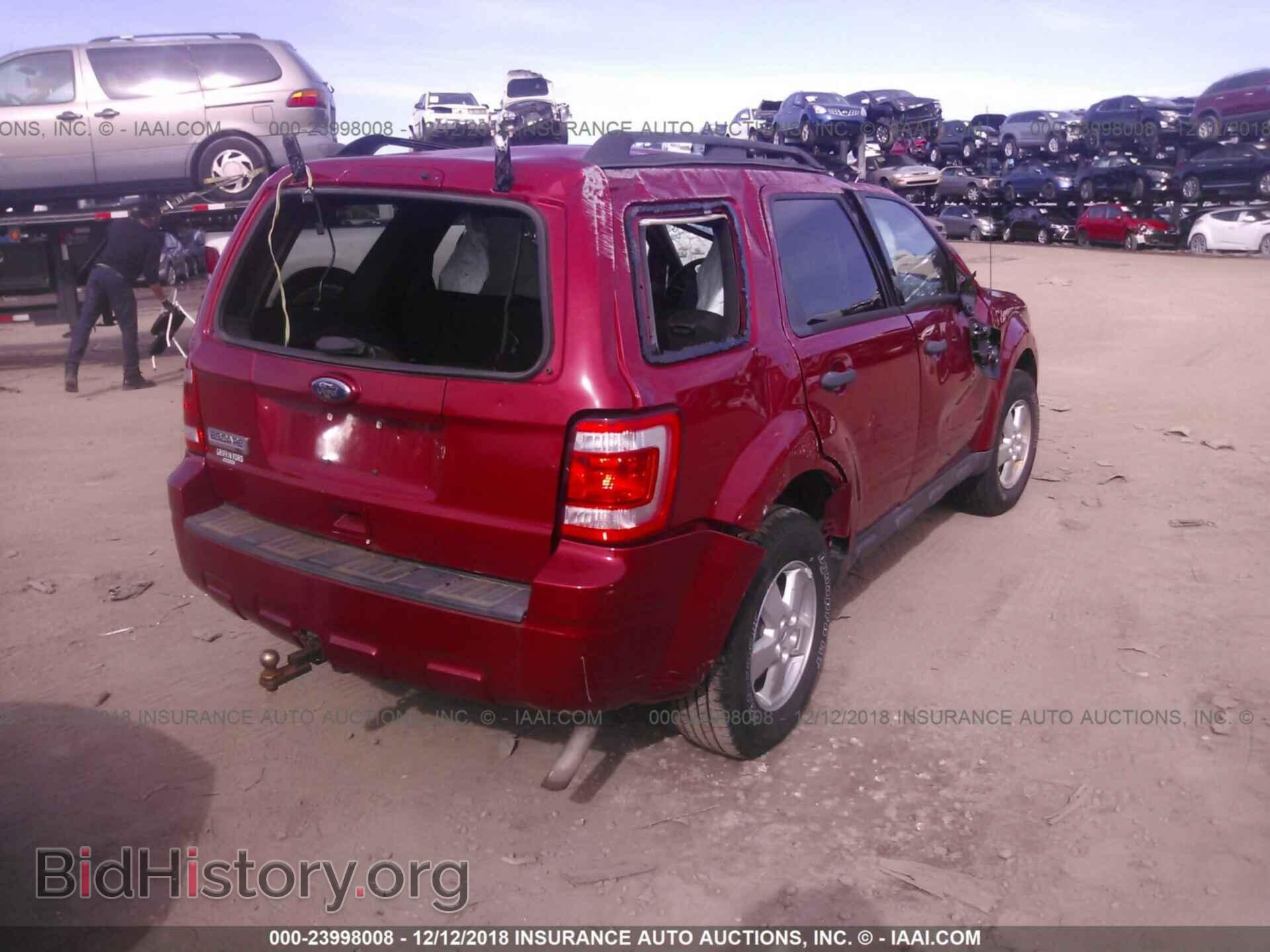2011 FORD ESCAPE - VIN: 1FMCU9D70BKB01989 - Photo 4