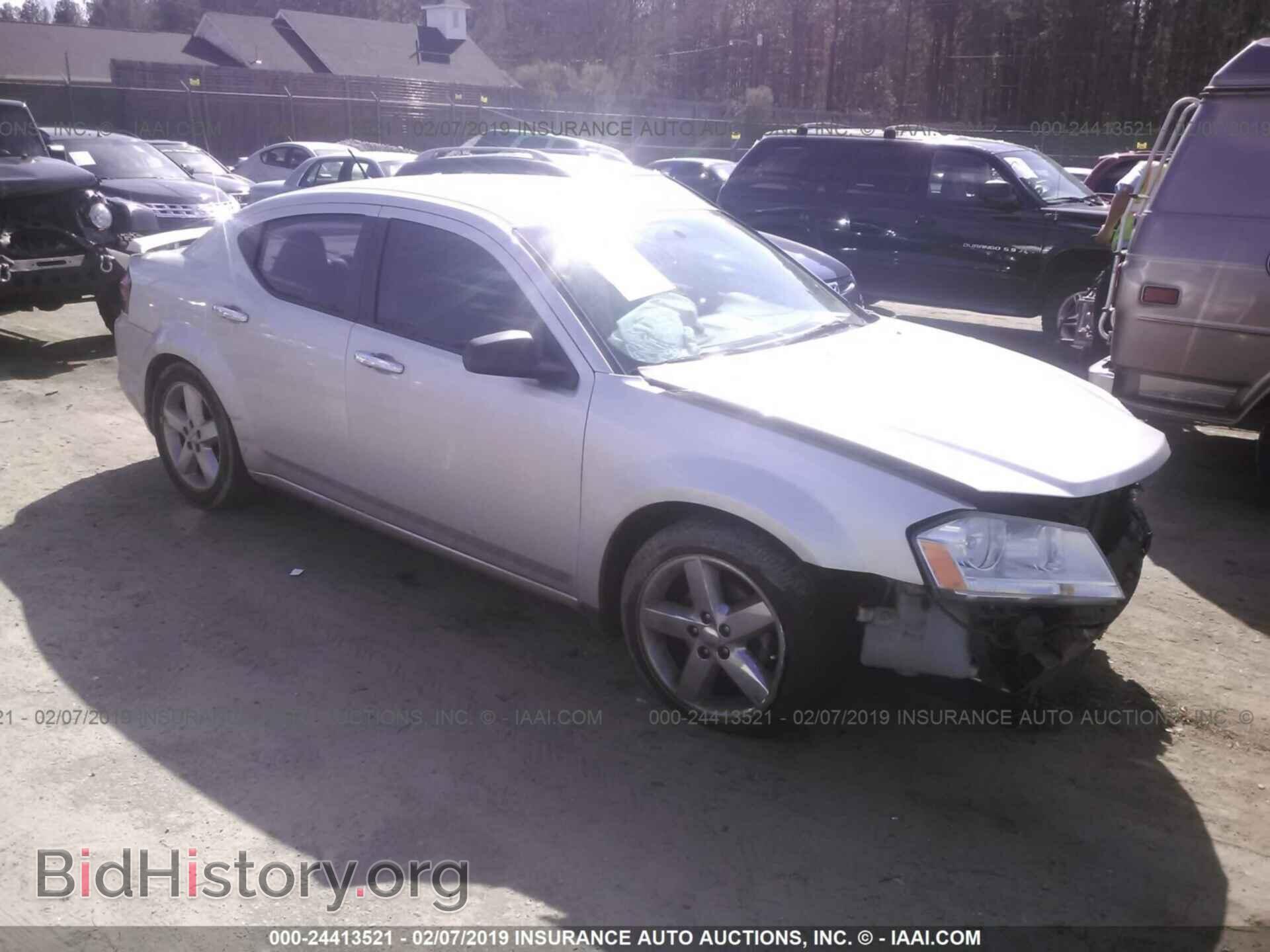 Photo 1C3CDZAB7CN147269 - DODGE AVENGER 2012