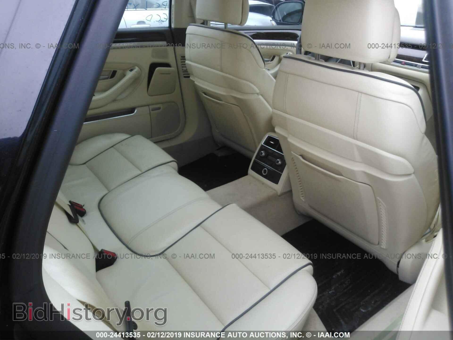 2010 AUDI A8 - VIN: WAURVAFA0AN007479 - Фото 8