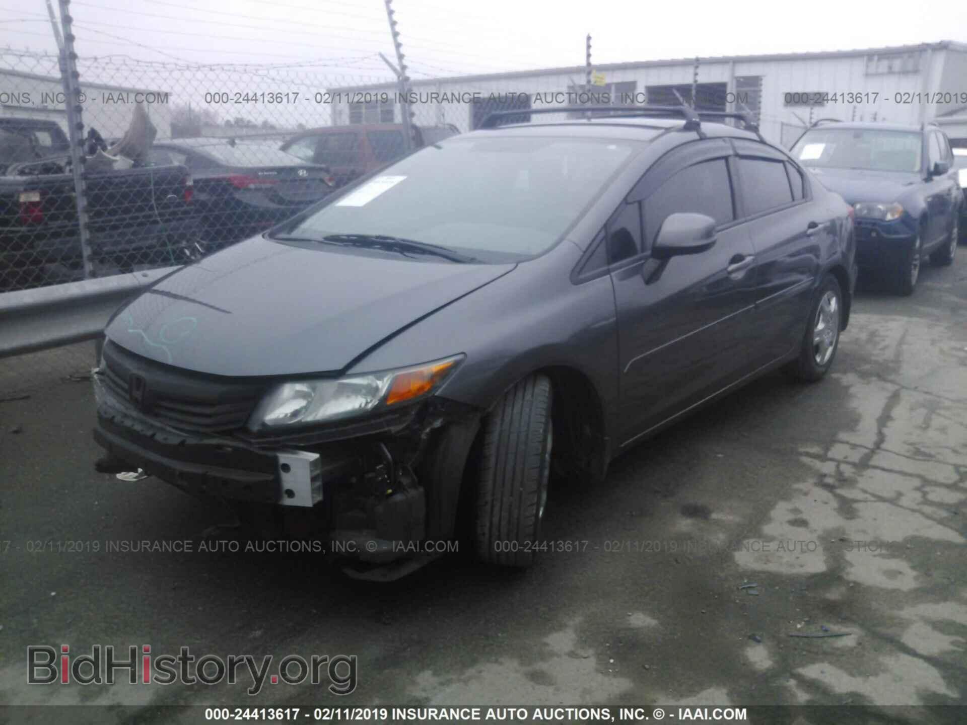 2012 HONDA CIVIC - VIN: 19XFB2E50CE039588 - Фото 2