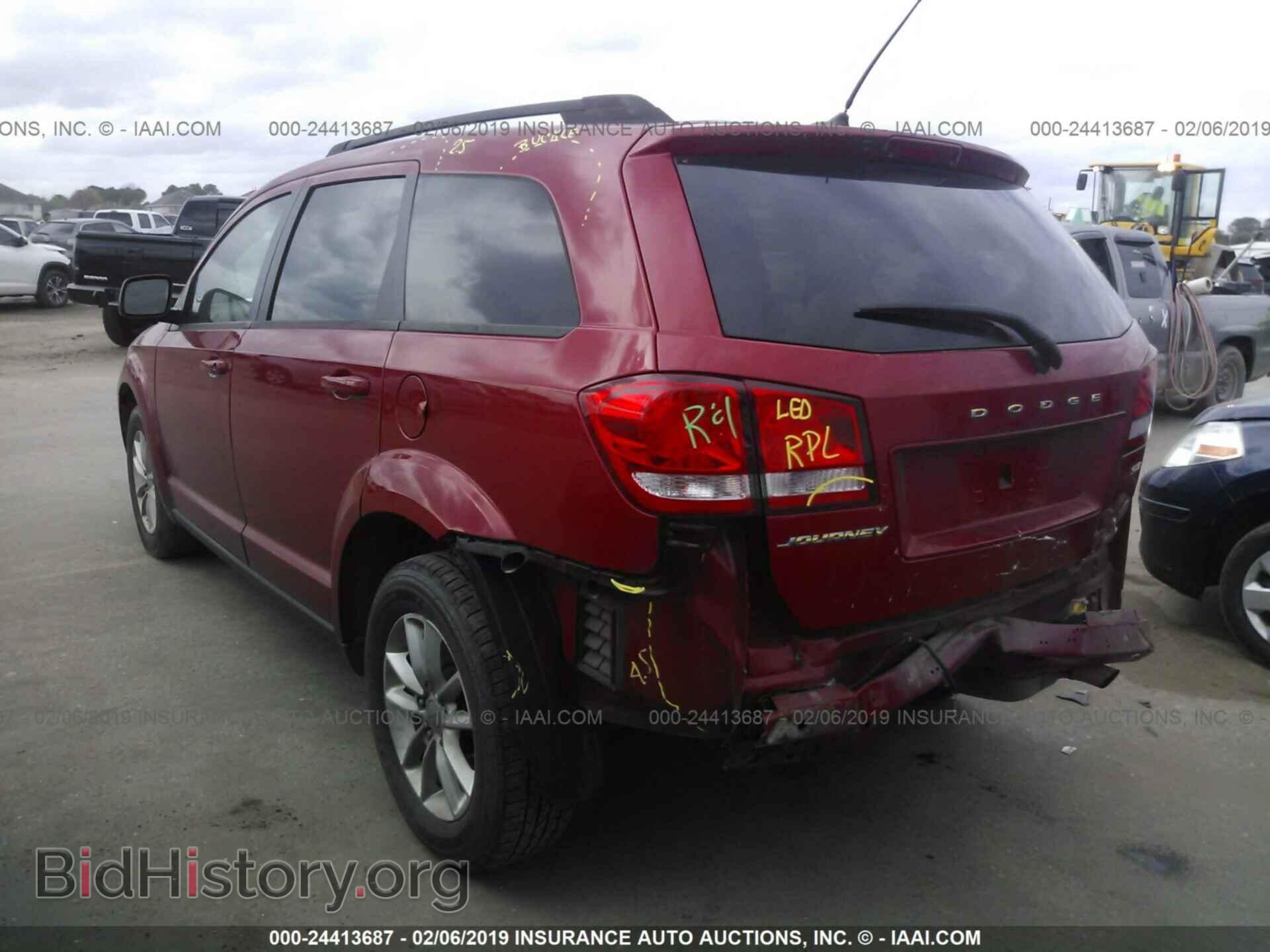 2016 DODGE JOURNEY - VIN: 3C4PDCBBXGT198425 - Фото 3