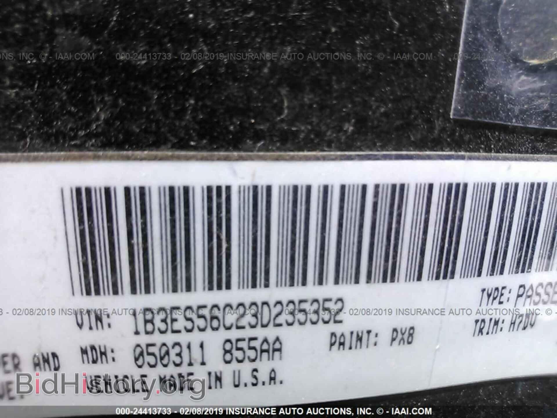 2003 DODGE NEON - VIN: 1B3ES56C23D235352 - Фото 9