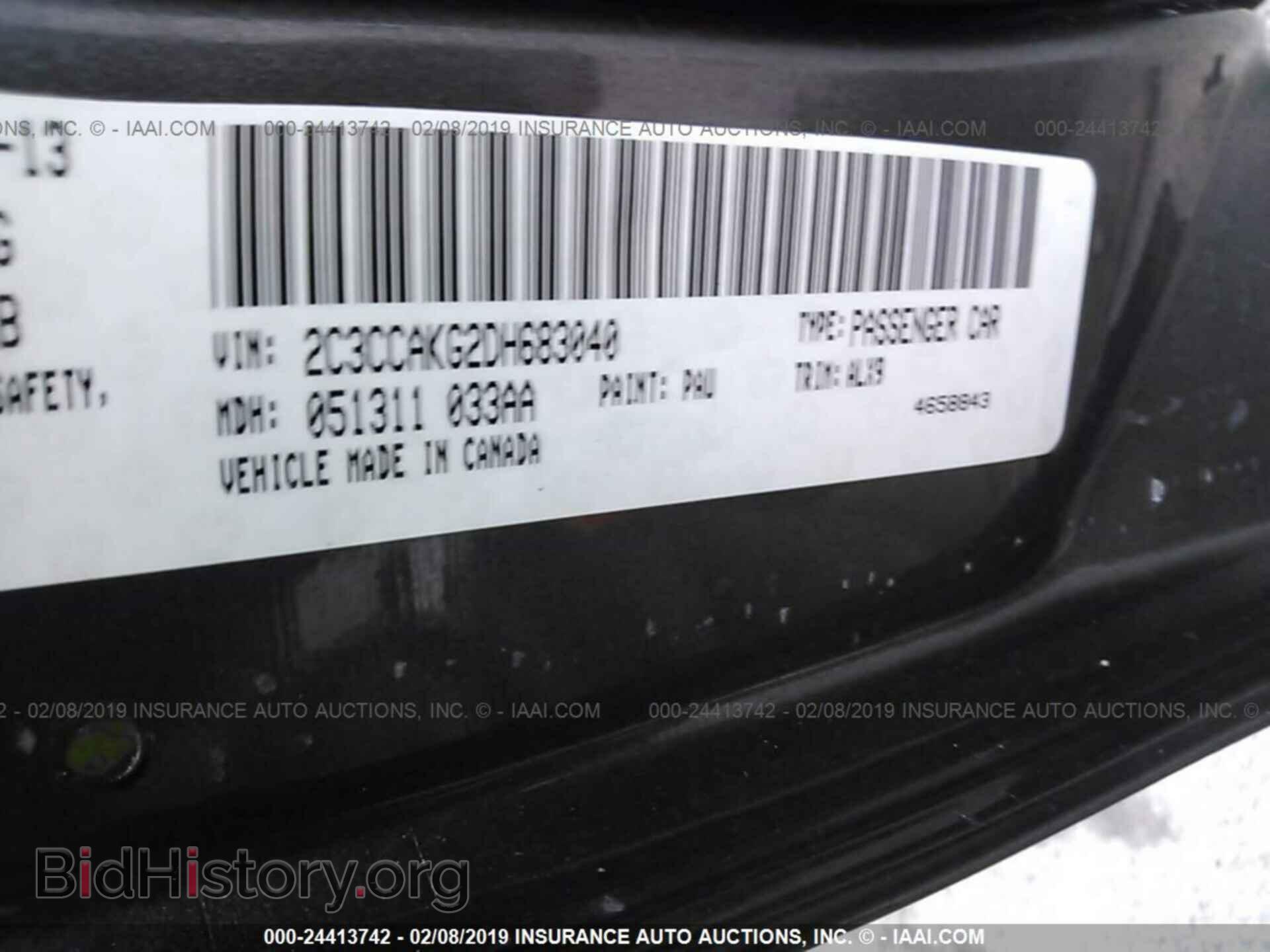 2013 CHRYSLER 300C - VIN: 2C3CCAKG2DH683040 - Фото 9