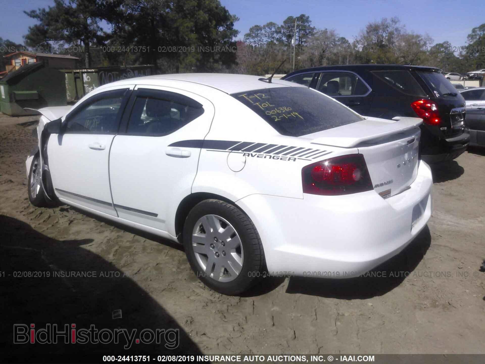2013 DODGE AVENGER - VIN: 1C3CDZAB0DN752302 - Photo 3