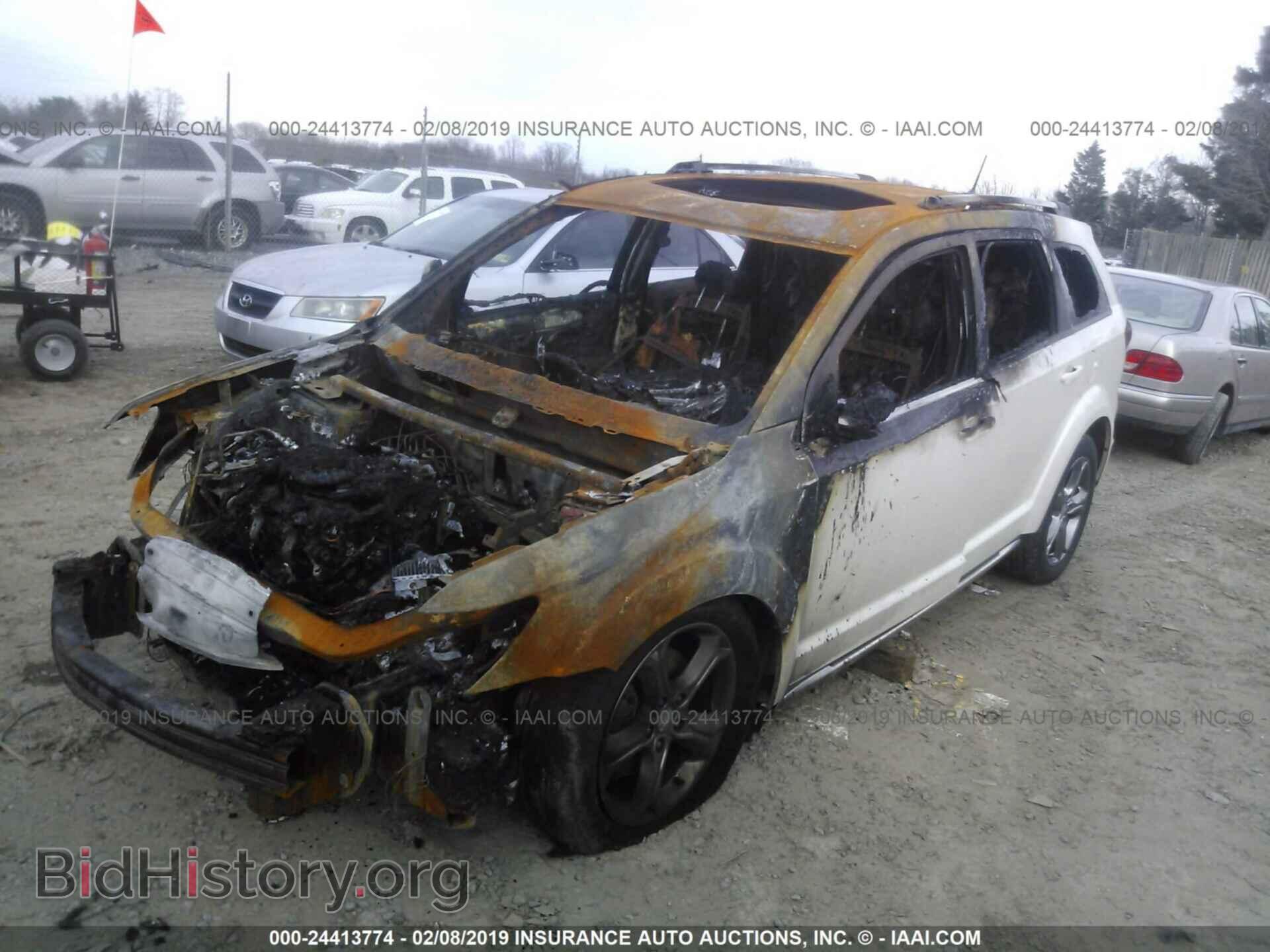 2017 DODGE JOURNEY - VIN: 3C4PDDGG0HT615532 - Фото 2