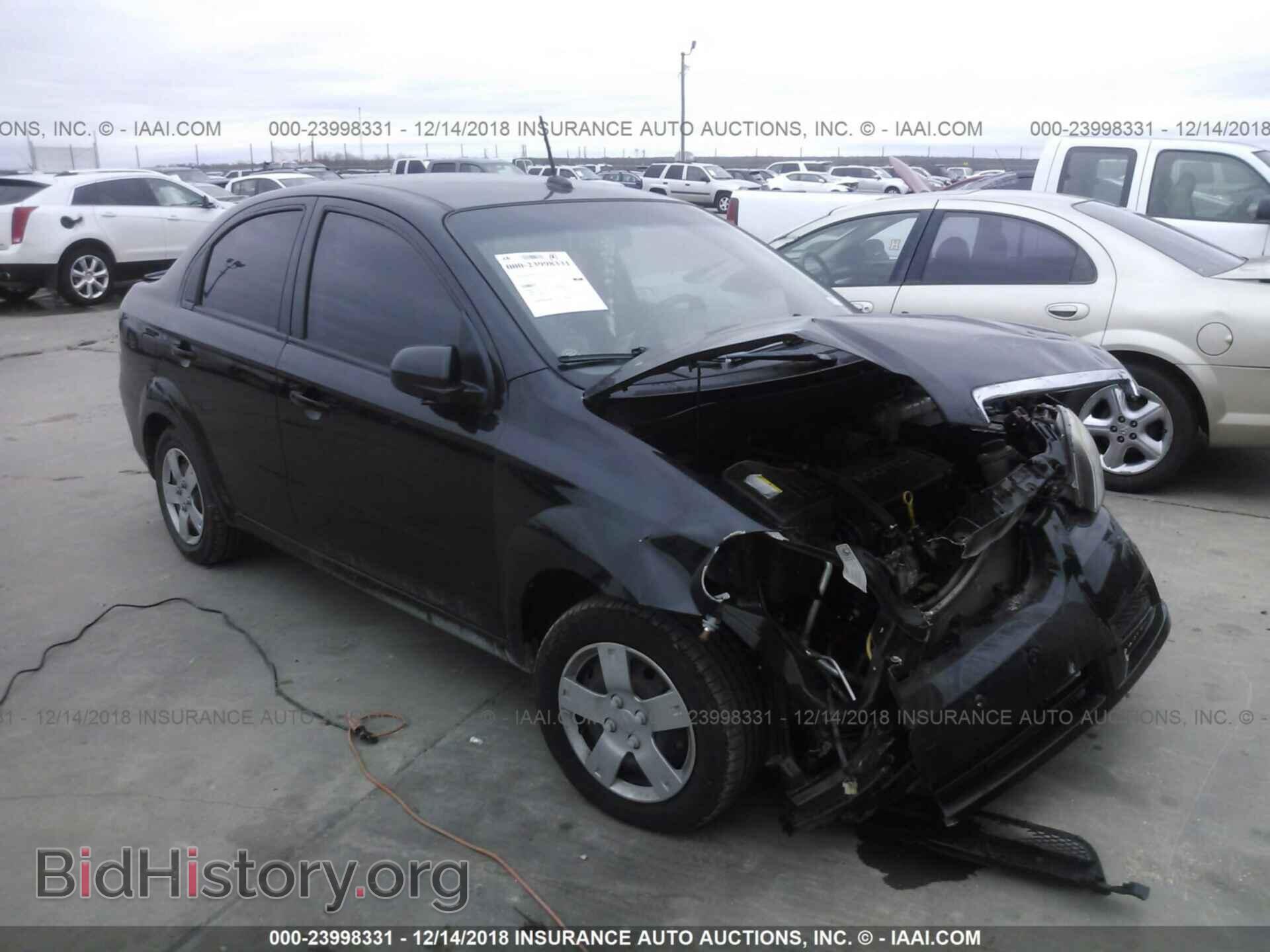 Photo KL1TD5DE1BB186098 - CHEVROLET AVEO 2011