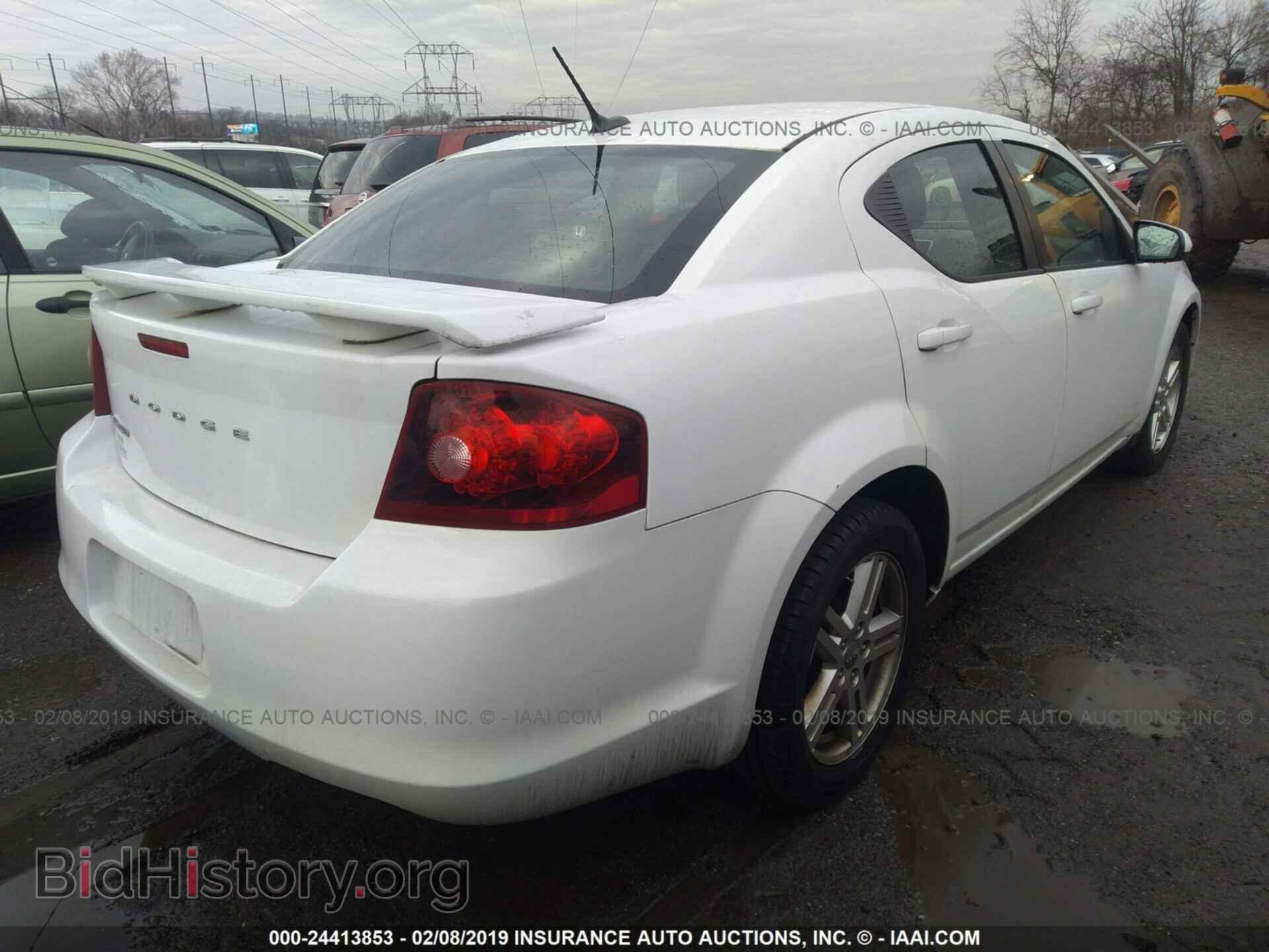 2011 DODGE AVENGER - VIN: 1B3BD1FB6BN555859 - Фото 4