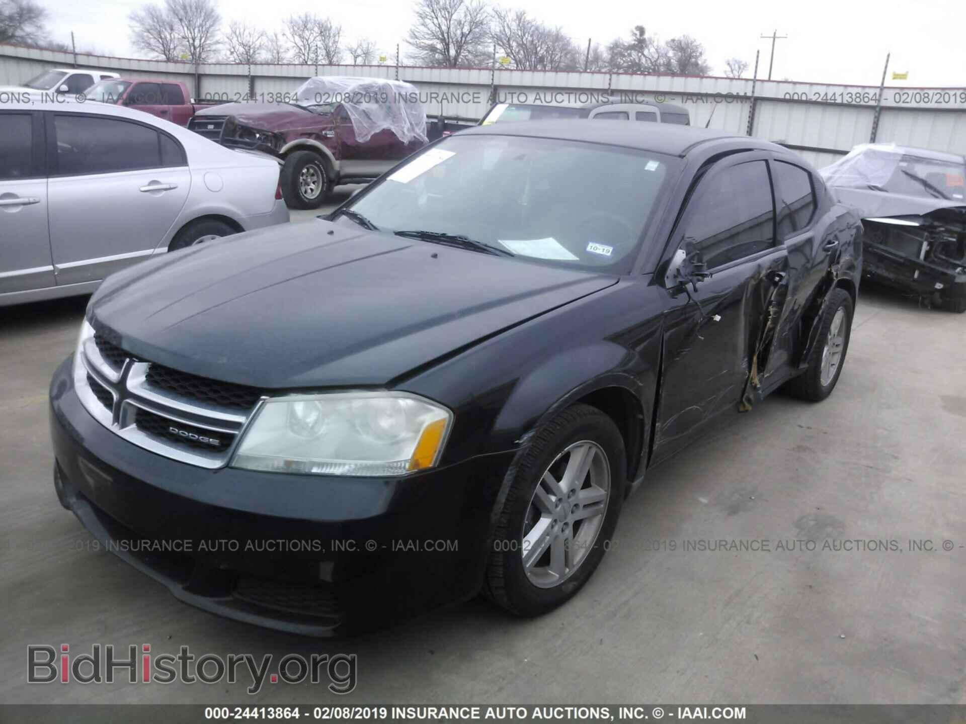 2011 DODGE AVENGER - VIN: 1B3BD1FB1BN524177 - Фото 2
