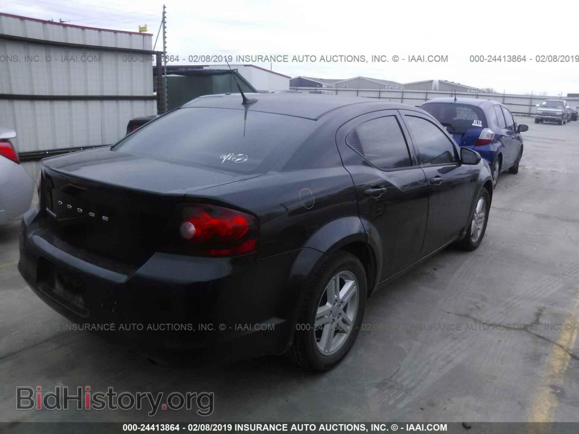 2011 DODGE AVENGER - VIN: 1B3BD1FB1BN524177 - Фото 4