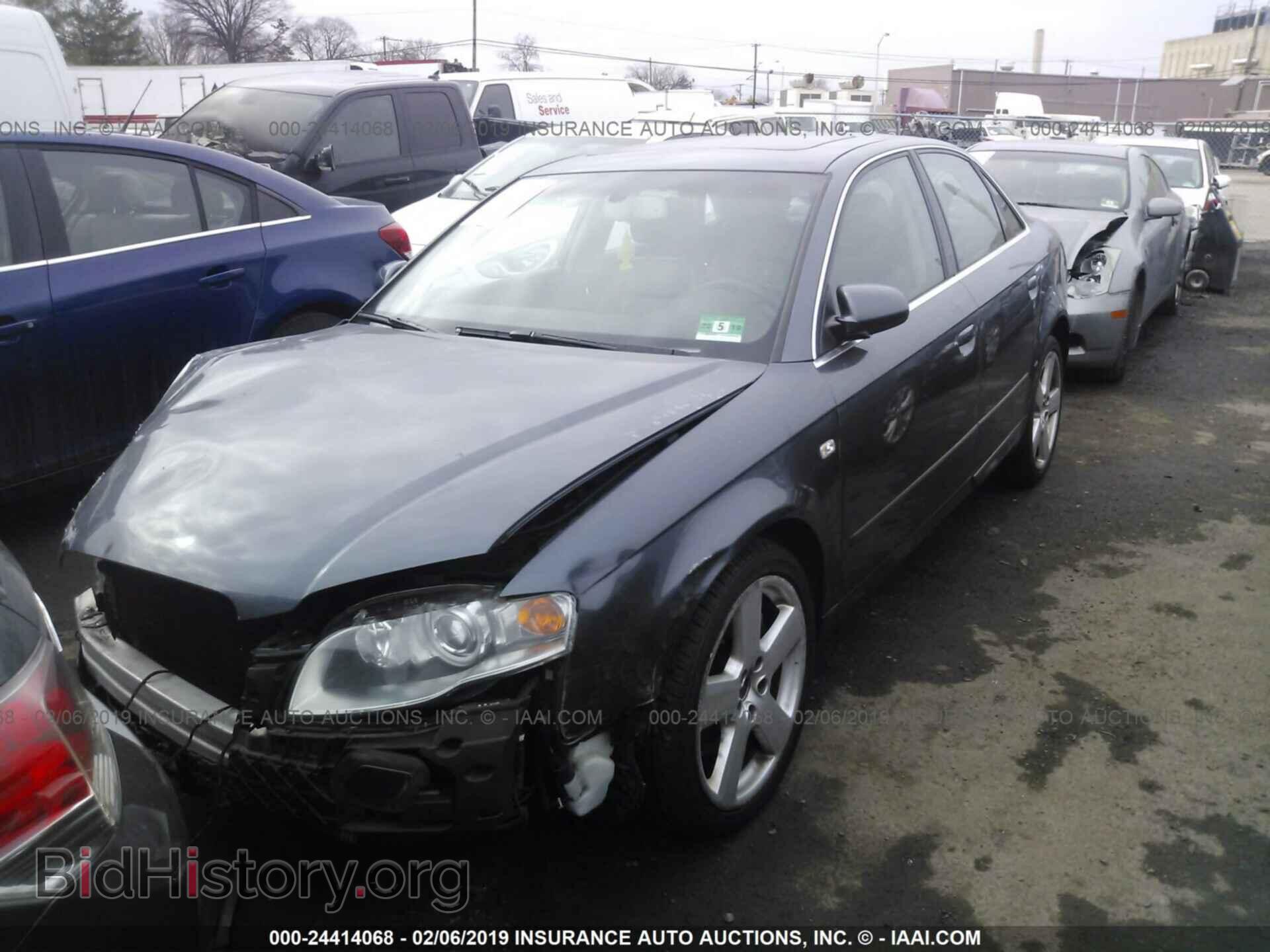 2008 AUDI A4 - VIN: WAUDH78E48A157083 - Фото 2