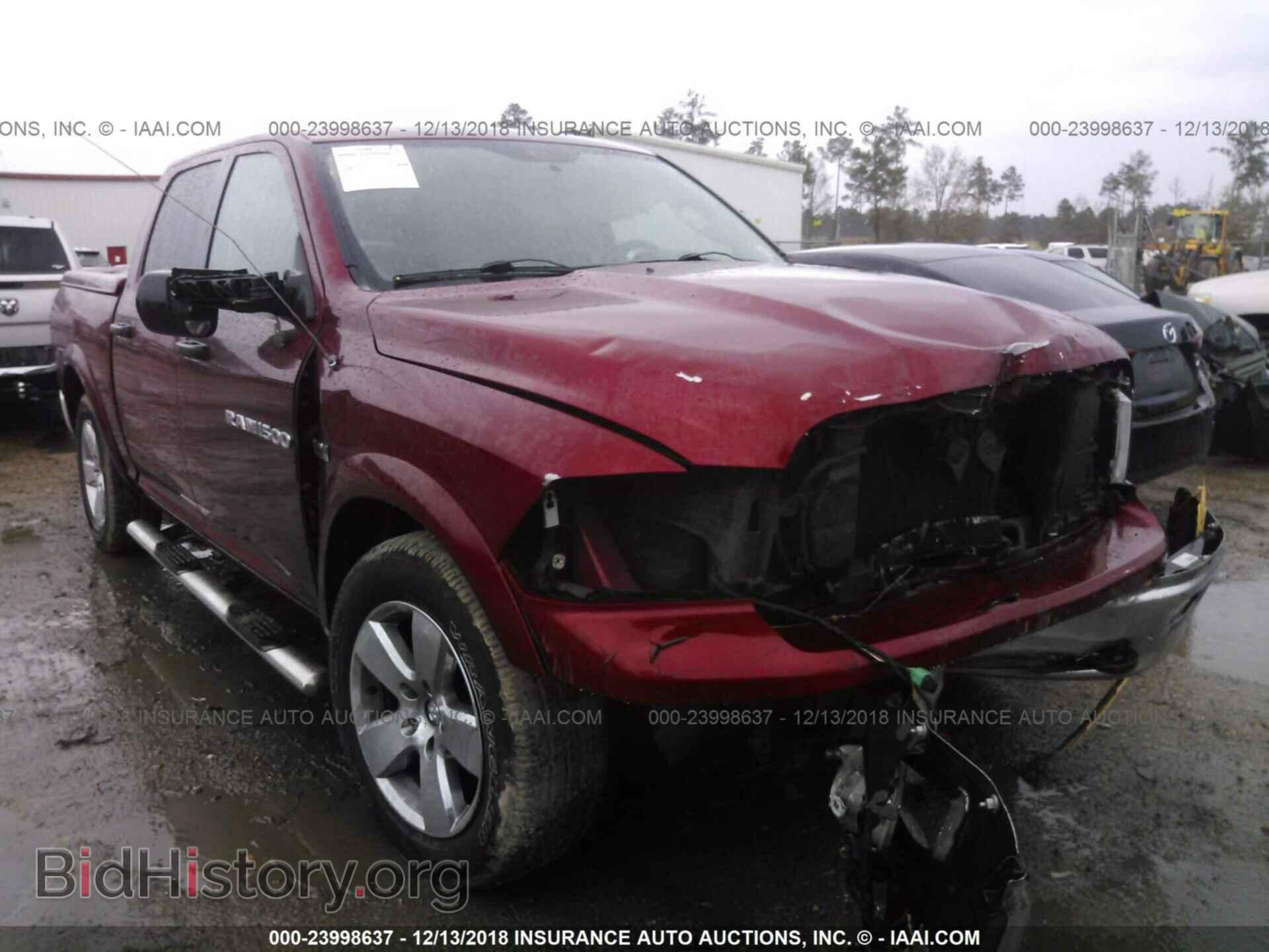 Photo 1C6RD6LT8CS175570 - DODGE RAM 1500 2012