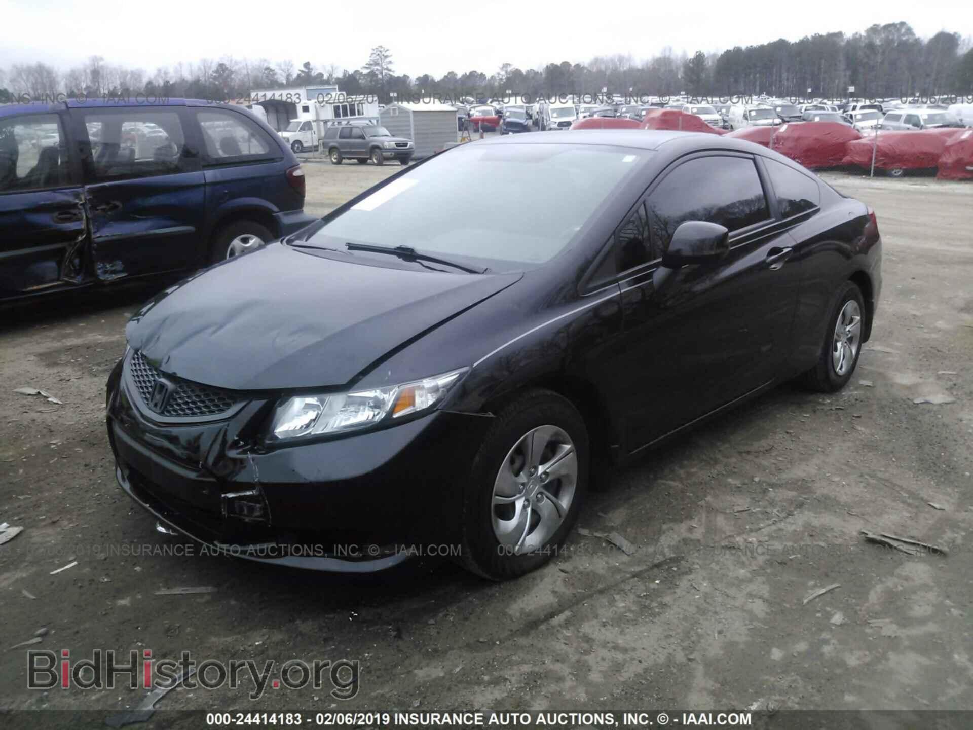 2013 HONDA CIVIC - VIN: 2HGFG3B52DH513284 - Фото 2