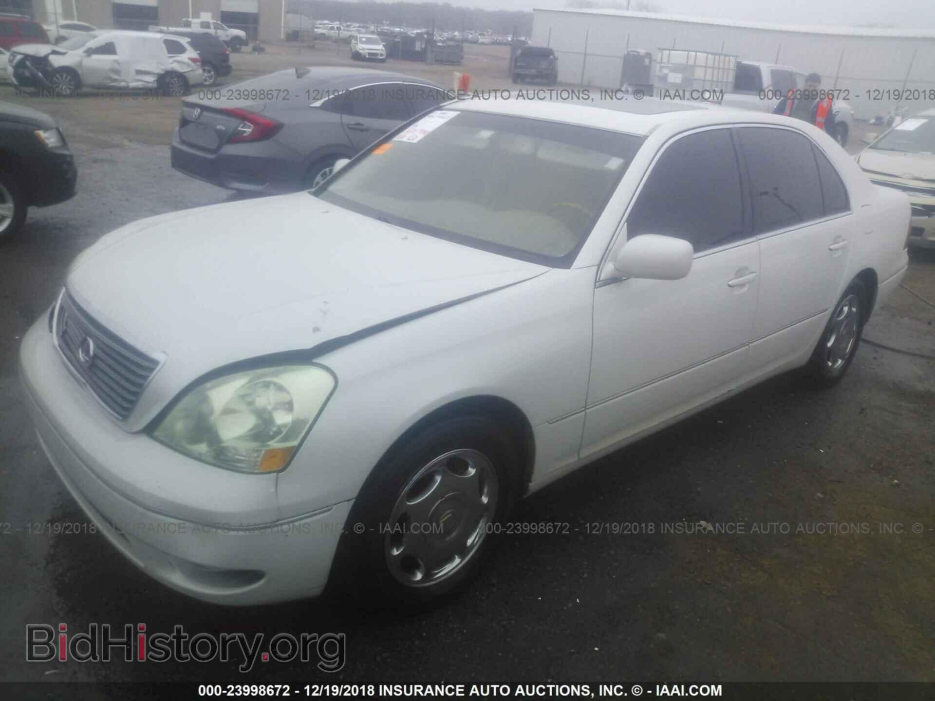 2002 LEXUS LS - VIN: JTHBN30F920052583 - Фото 2