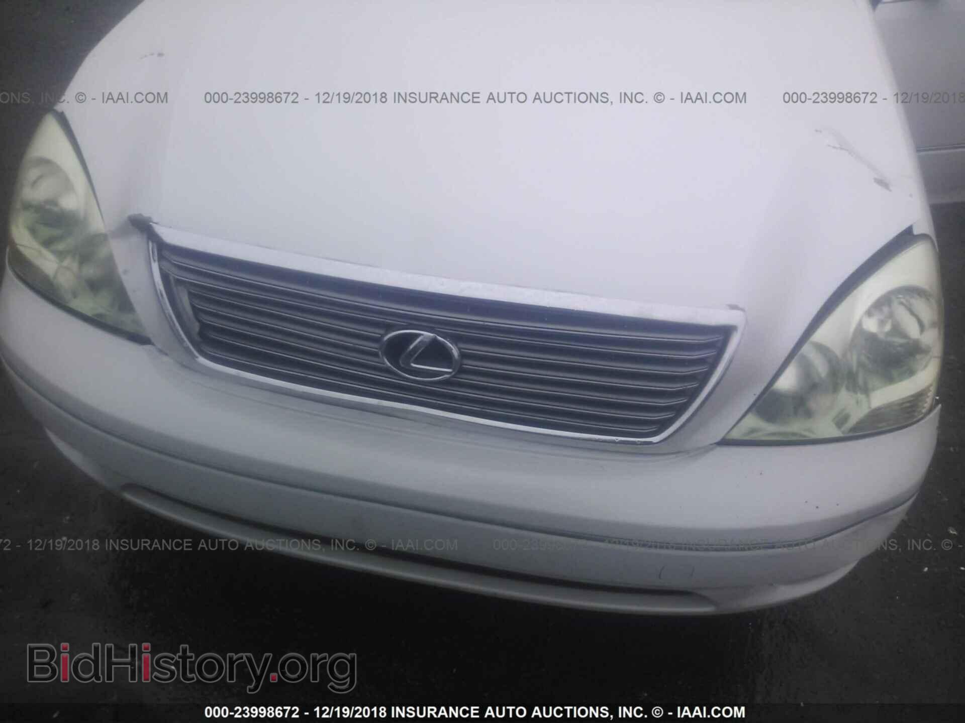 2002 LEXUS LS - VIN: JTHBN30F920052583 - Фото 6