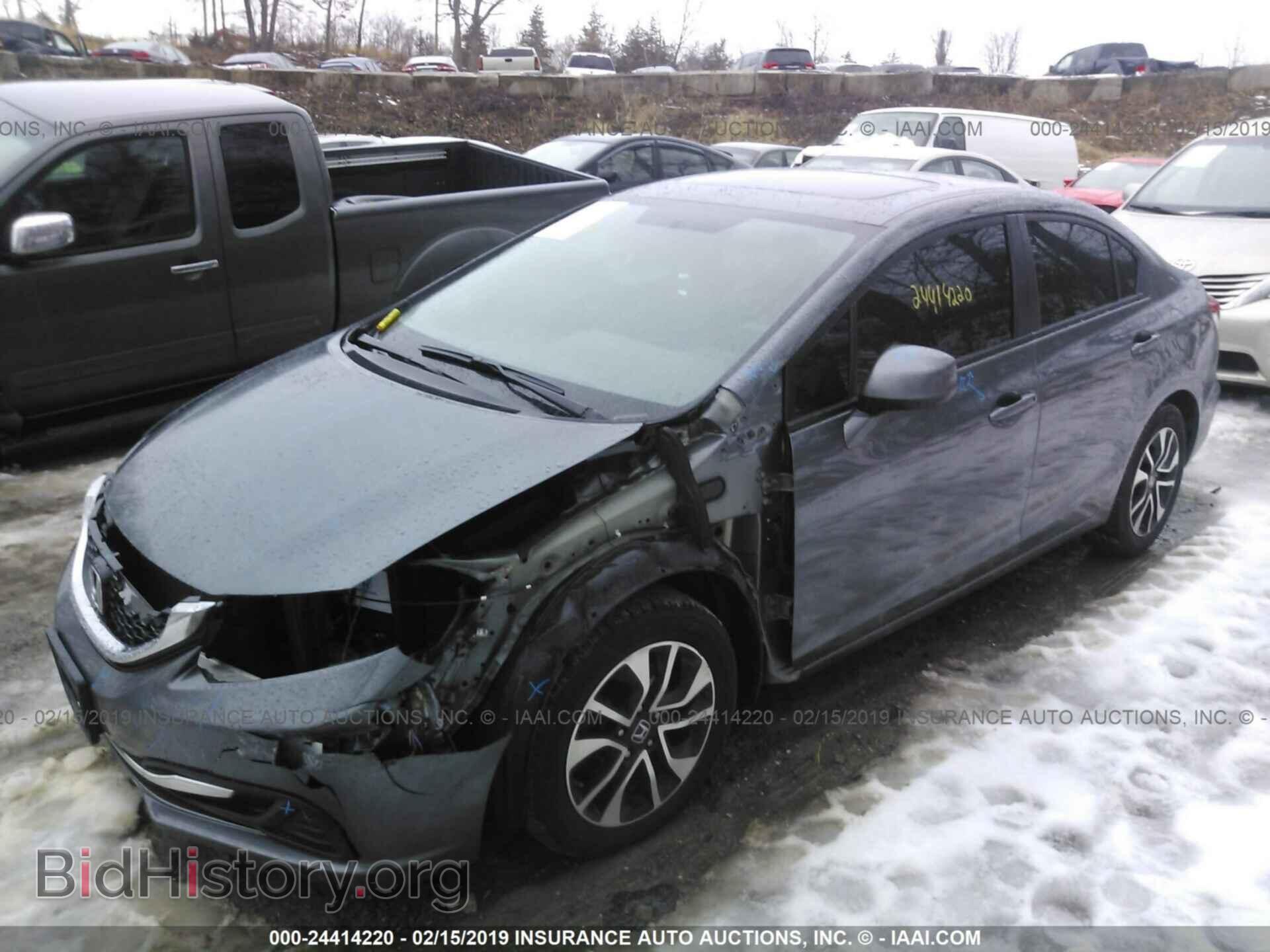 2013 HONDA CIVIC - VIN: 19XFB2F82DE280580 - Фото 2