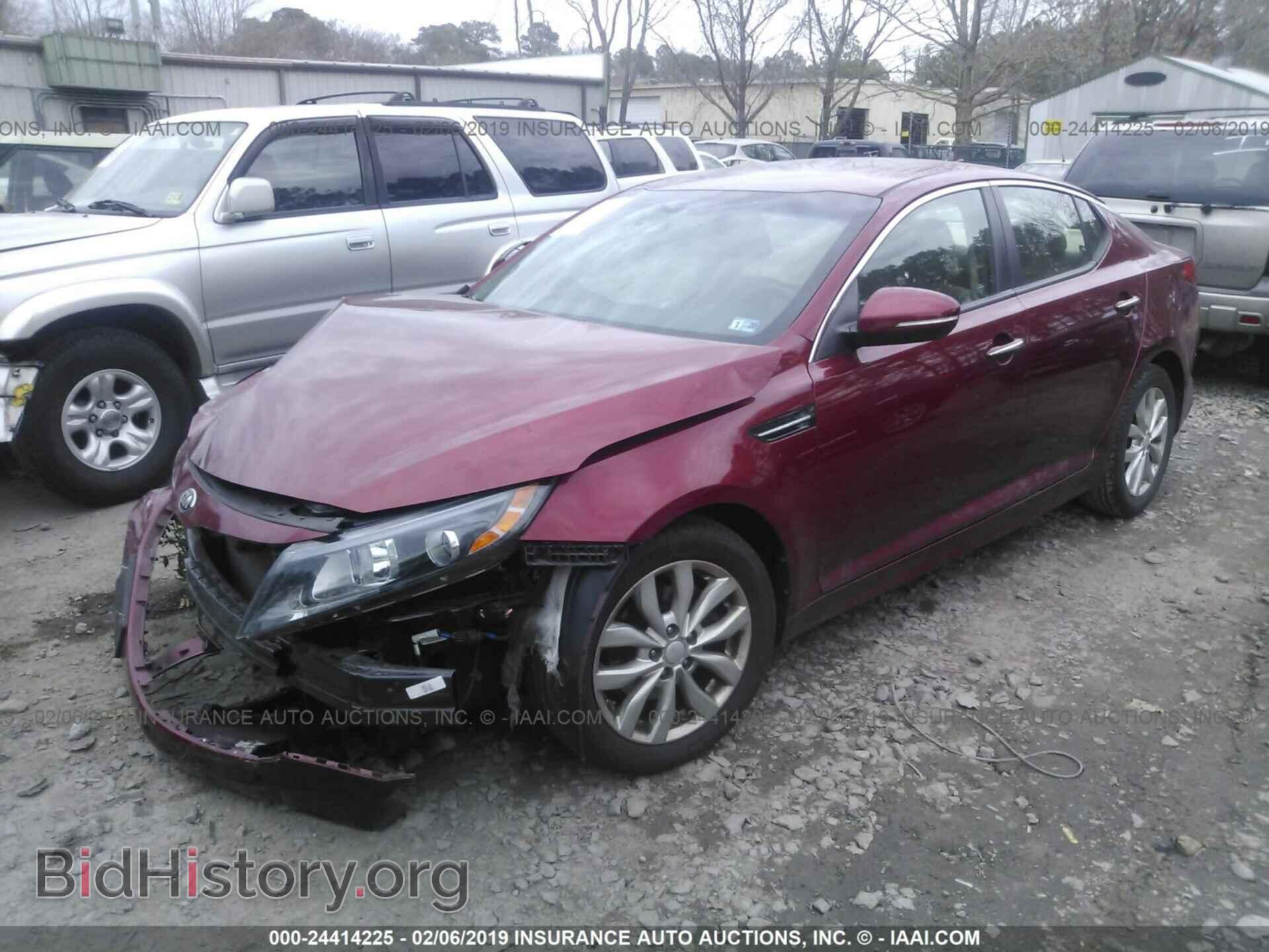 2014 KIA OPTIMA - VIN: 5XXGN4A75EG344500 - Фото 2