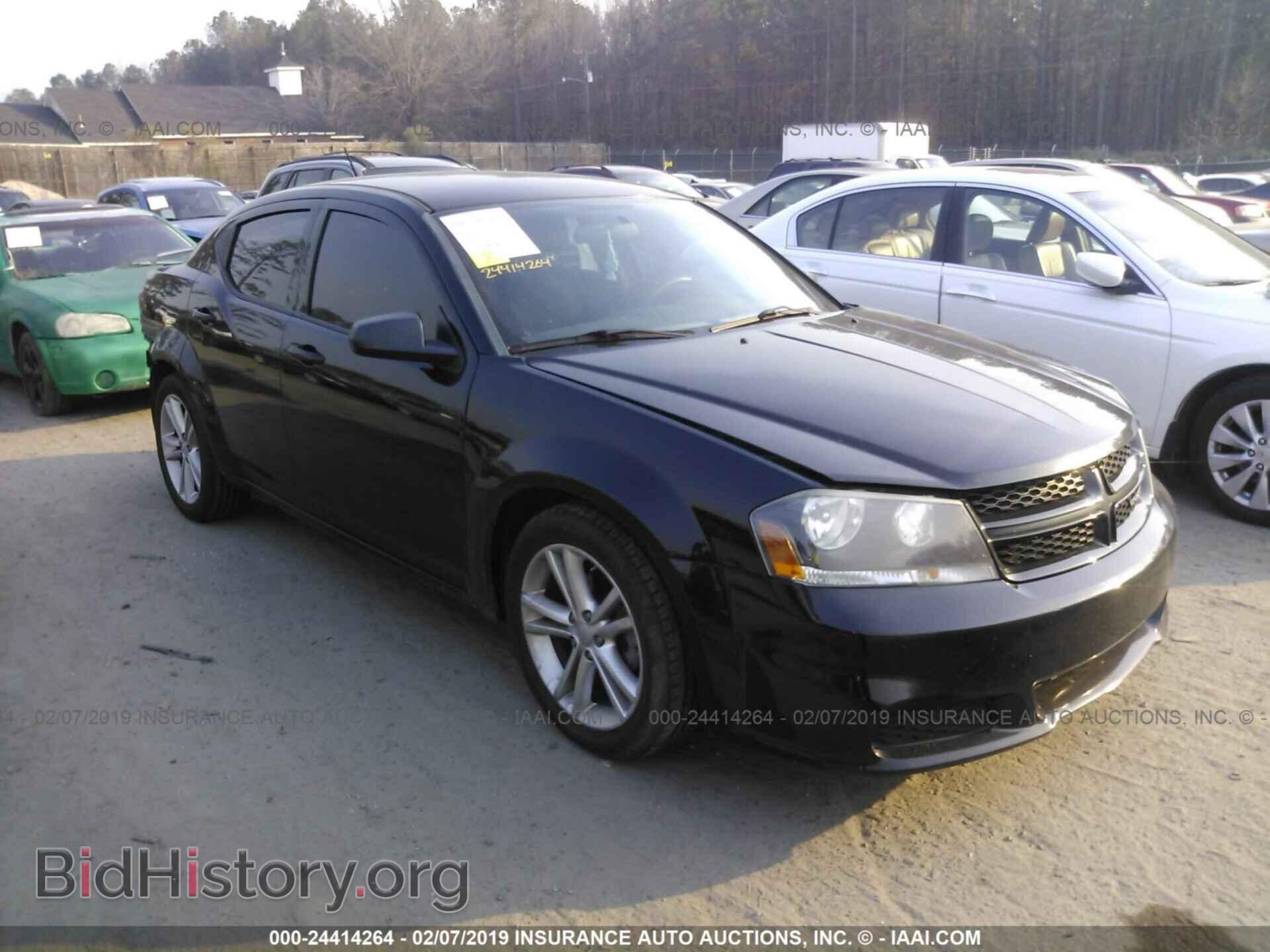 Photo 1C3CDZAB9EN140116 - DODGE AVENGER 2014