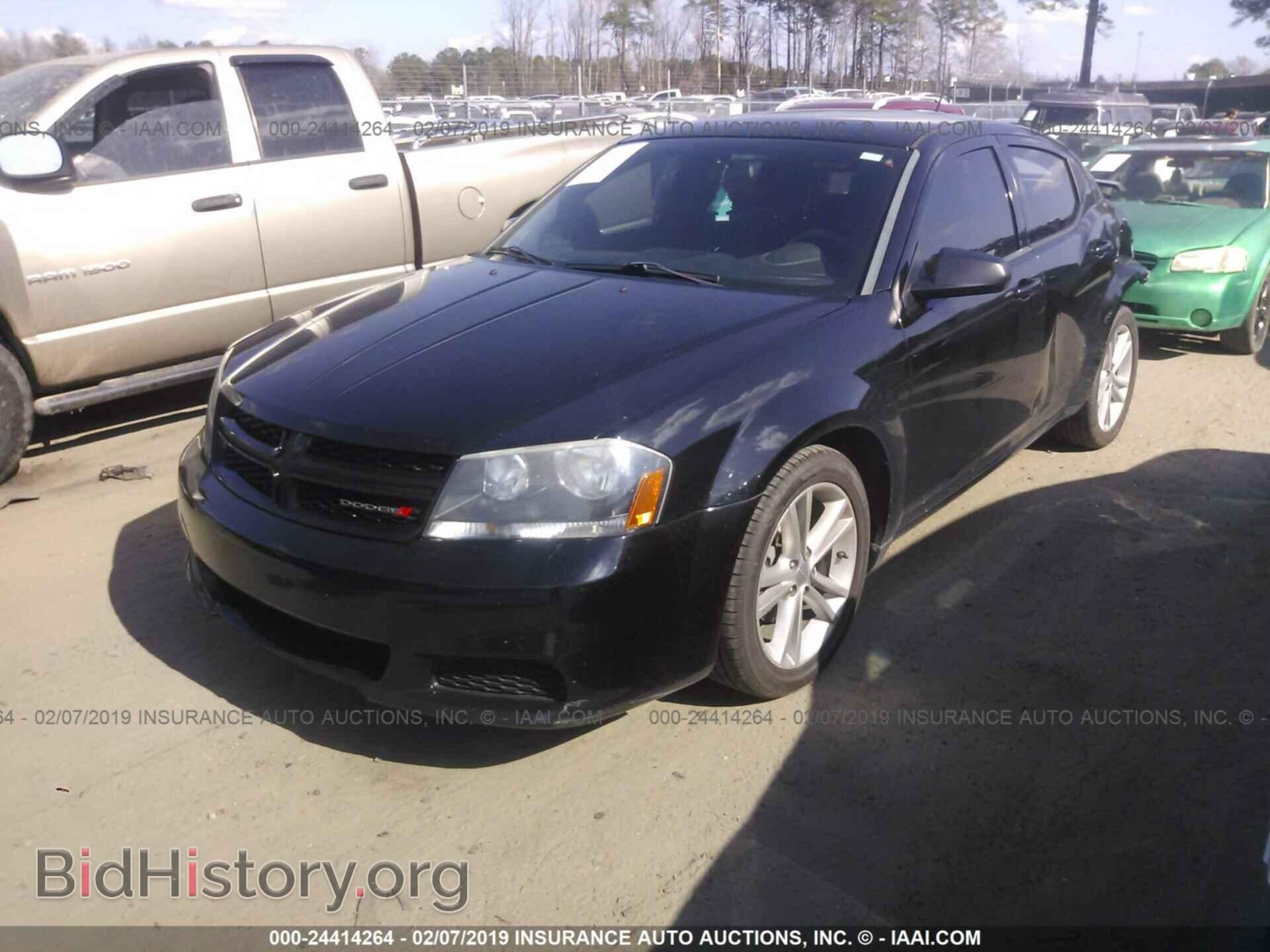 2014 DODGE AVENGER - VIN: 1C3CDZAB9EN140116 - Фото 2