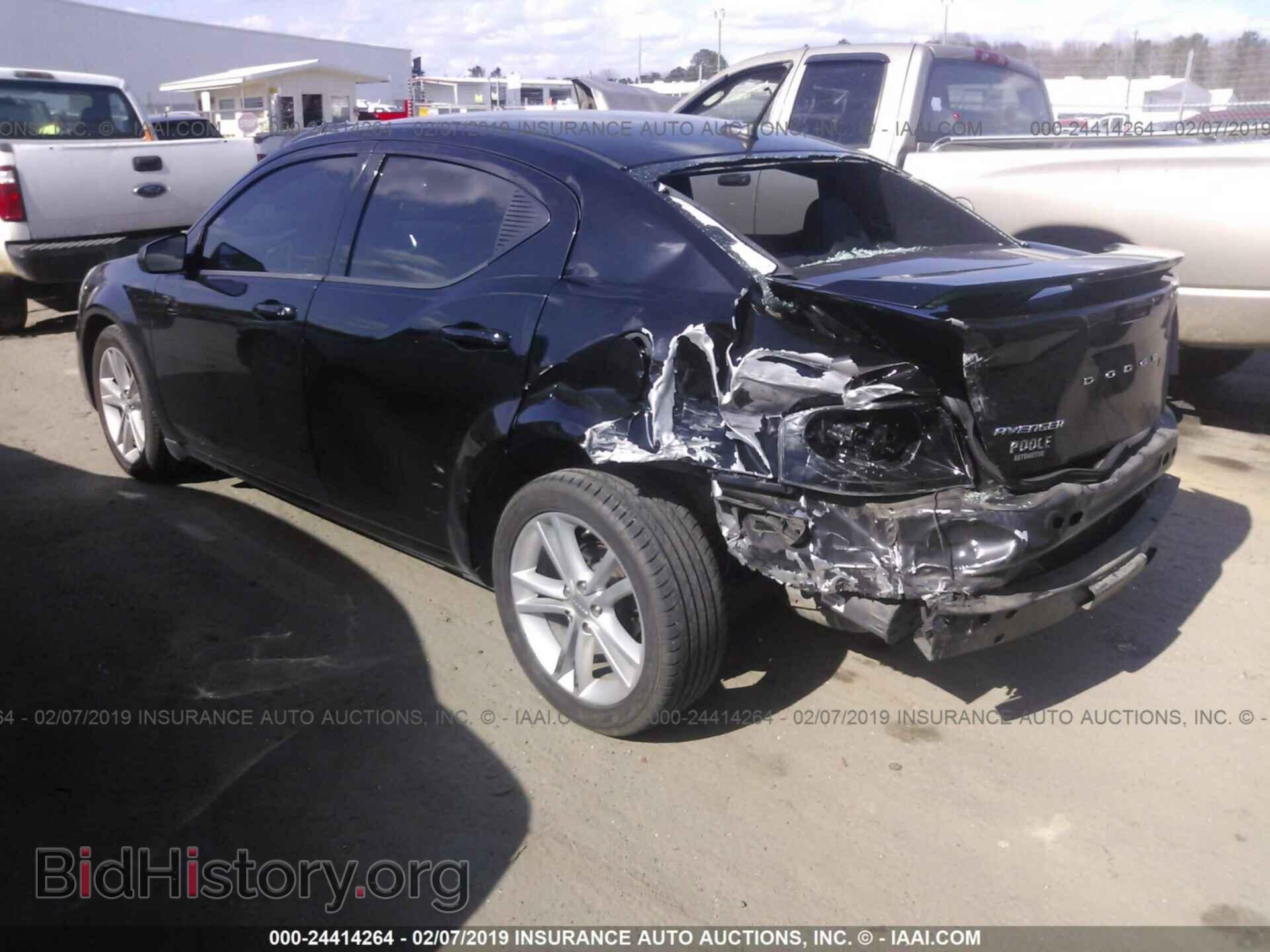 2014 DODGE AVENGER - VIN: 1C3CDZAB9EN140116 - Фото 3