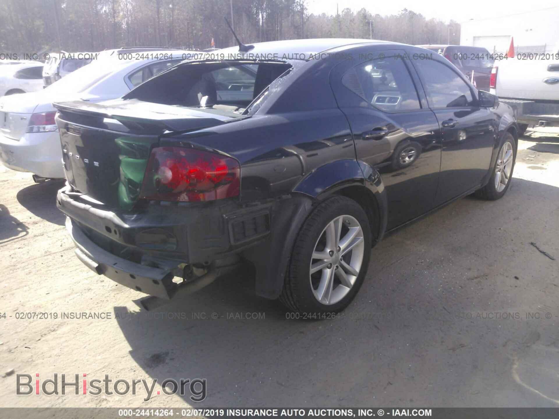 2014 DODGE AVENGER - VIN: 1C3CDZAB9EN140116 - Фото 4