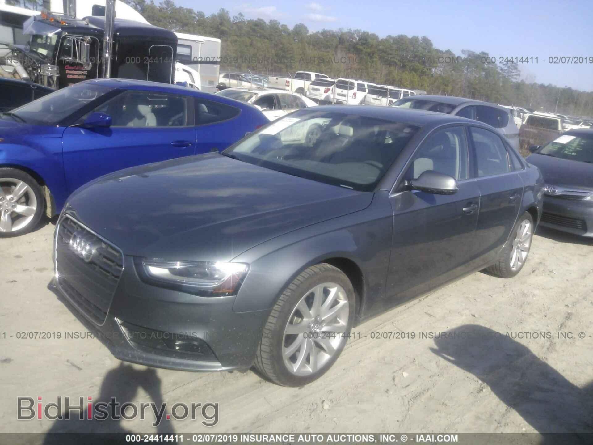 2013 AUDI A4 - VIN: WAUBFAFL1DN048319 - Фото 2