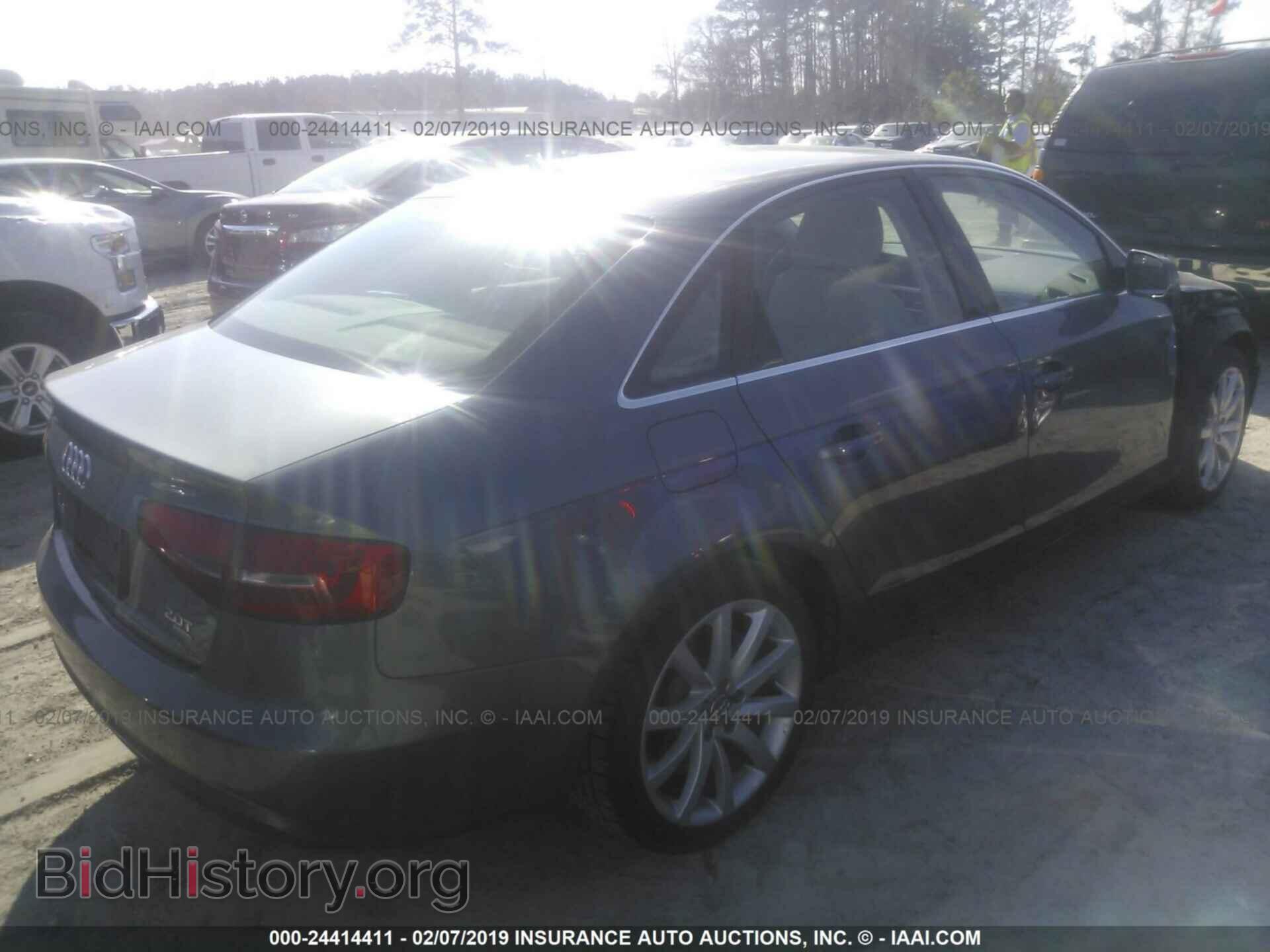 2013 AUDI A4 - VIN: WAUBFAFL1DN048319 - Фото 4