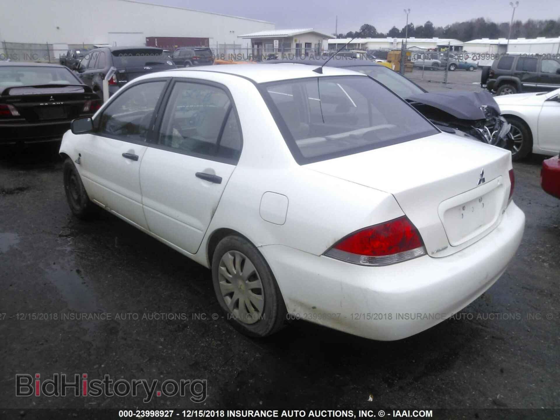 2006 MITSUBISHI LANCER - VIN: JA3AJ26E76U037742 - Фото 3