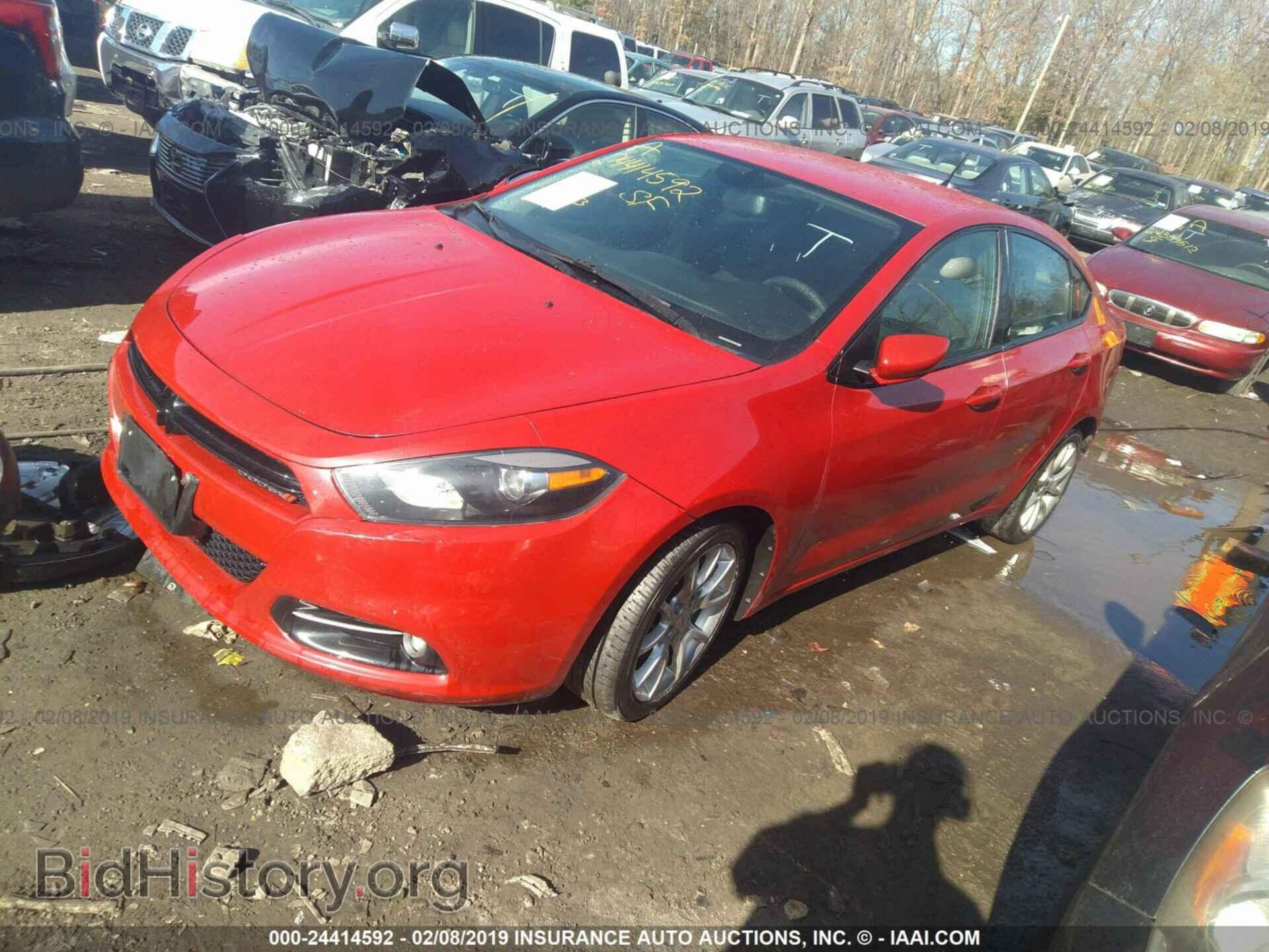 2013 DODGE DART - VIN: 1C3CDFBH6DD323740 - Фото 2