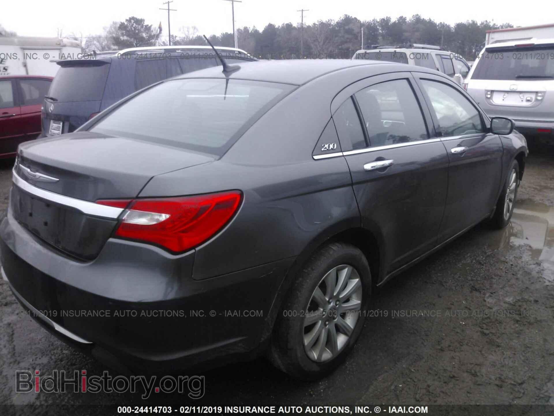 2014 CHRYSLER 200 - VIN: 1C3CCBCG1EN191841 - Фото 4