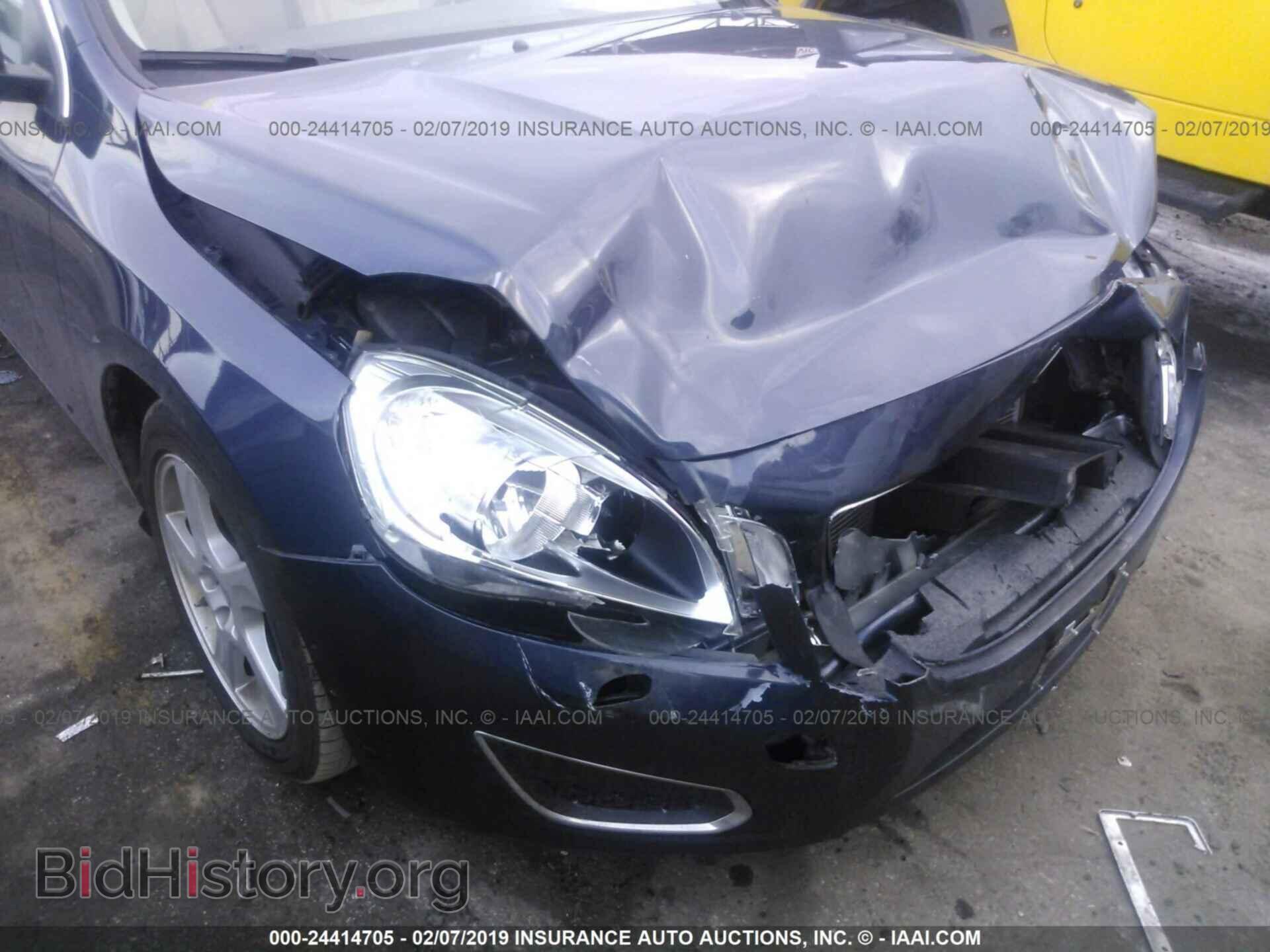 2013 VOLVO S60 - VIN: YV1612FS1D2187183 - Фото 6