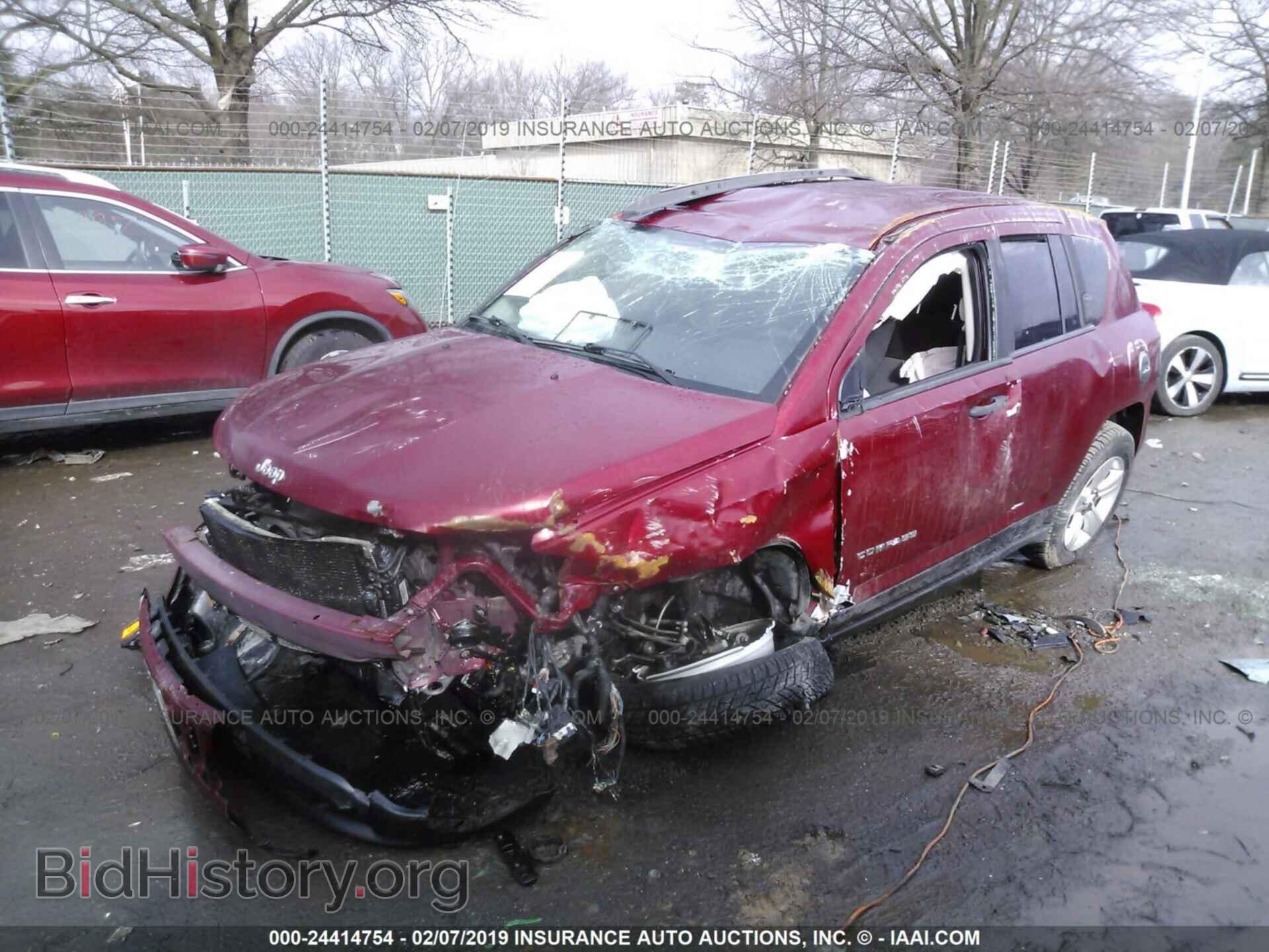 2014 JEEP COMPASS - VIN: 1C4NJDBB0ED770871 - Фото 2