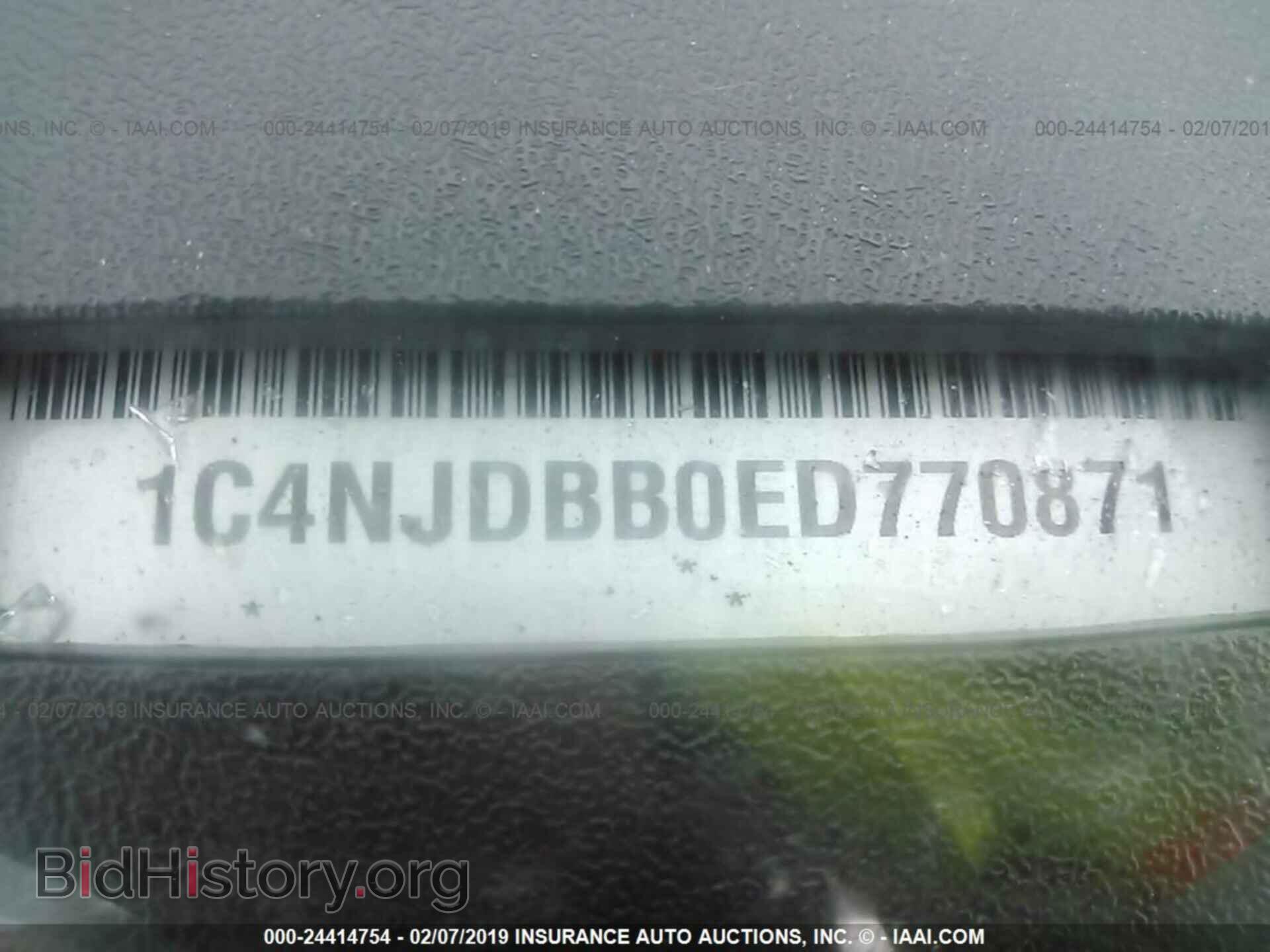 2014 JEEP COMPASS - VIN: 1C4NJDBB0ED770871 - Фото 9