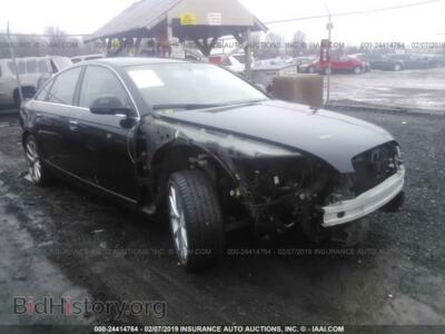 2011 Audi A6 Premium Plus, черный — VIN WAUFGAFB7BN055486, IAAI