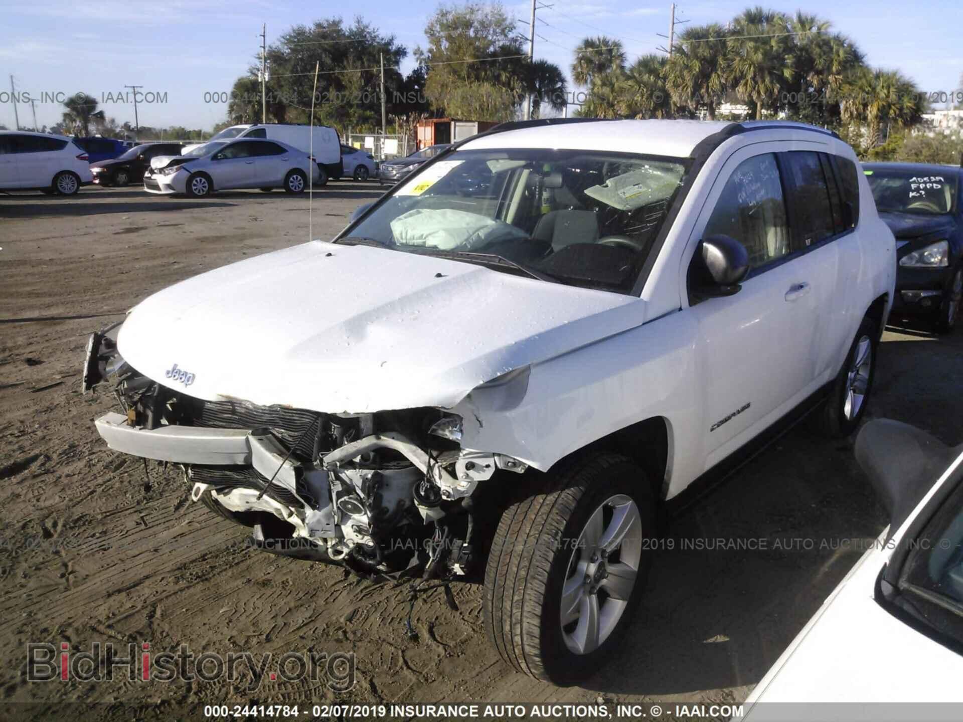 2012 JEEP COMPASS - VIN: 1C4NJCBA9CD518793 - Фото 2