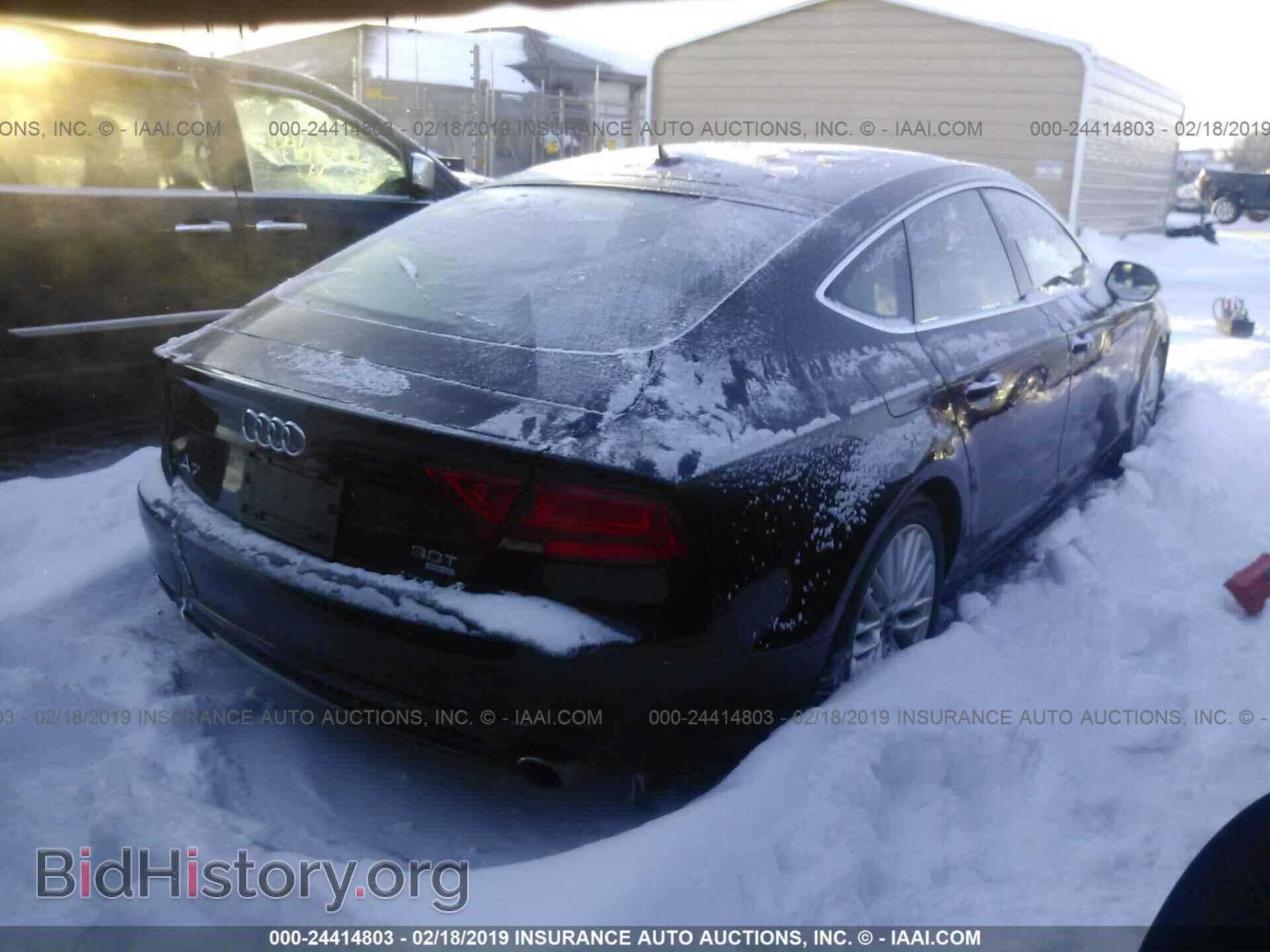 2014 AUDI A7 - VIN: WAUWGAFC5EN035668 - Фото 4