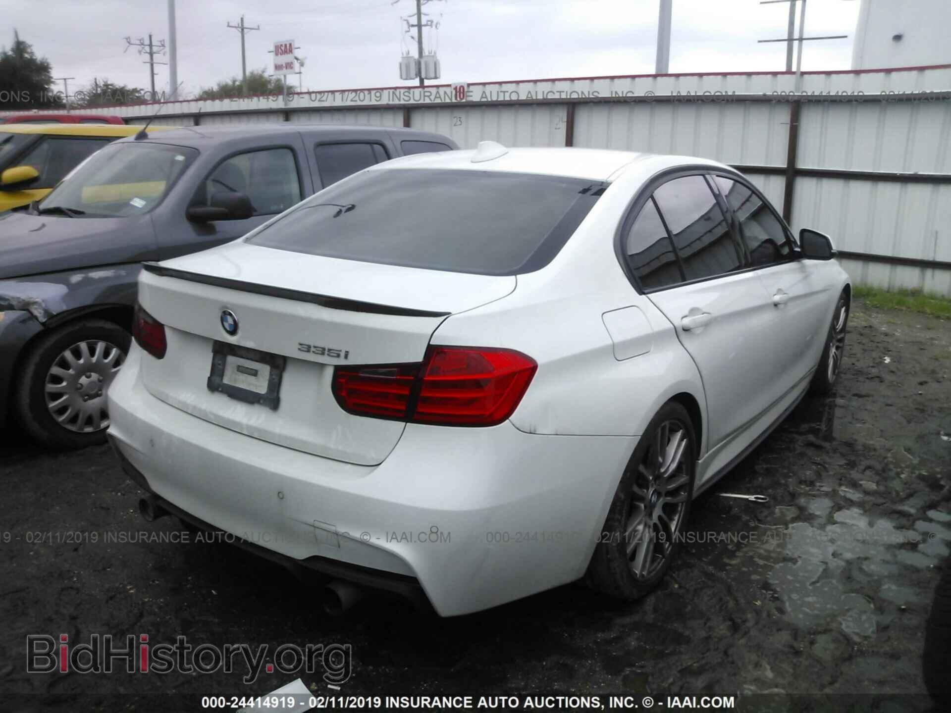 2014 BMW 335 - VIN: WBA3A9C52EF477911 - Фото 4
