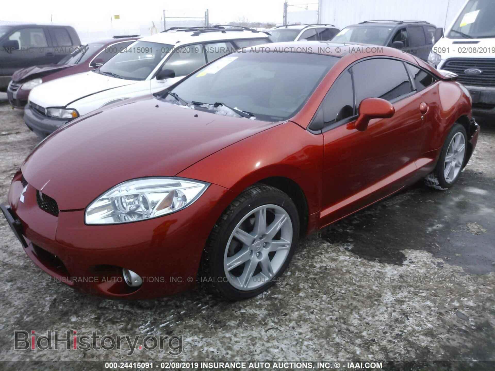 2006 MITSUBISHI ECLIPSE - VIN: 4A3AK34T66E027054 - Фото 2