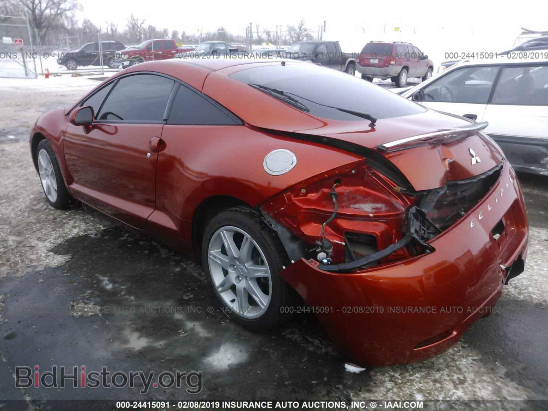2006 MITSUBISHI ECLIPSE - VIN: 4A3AK34T66E027054 - Фото 3