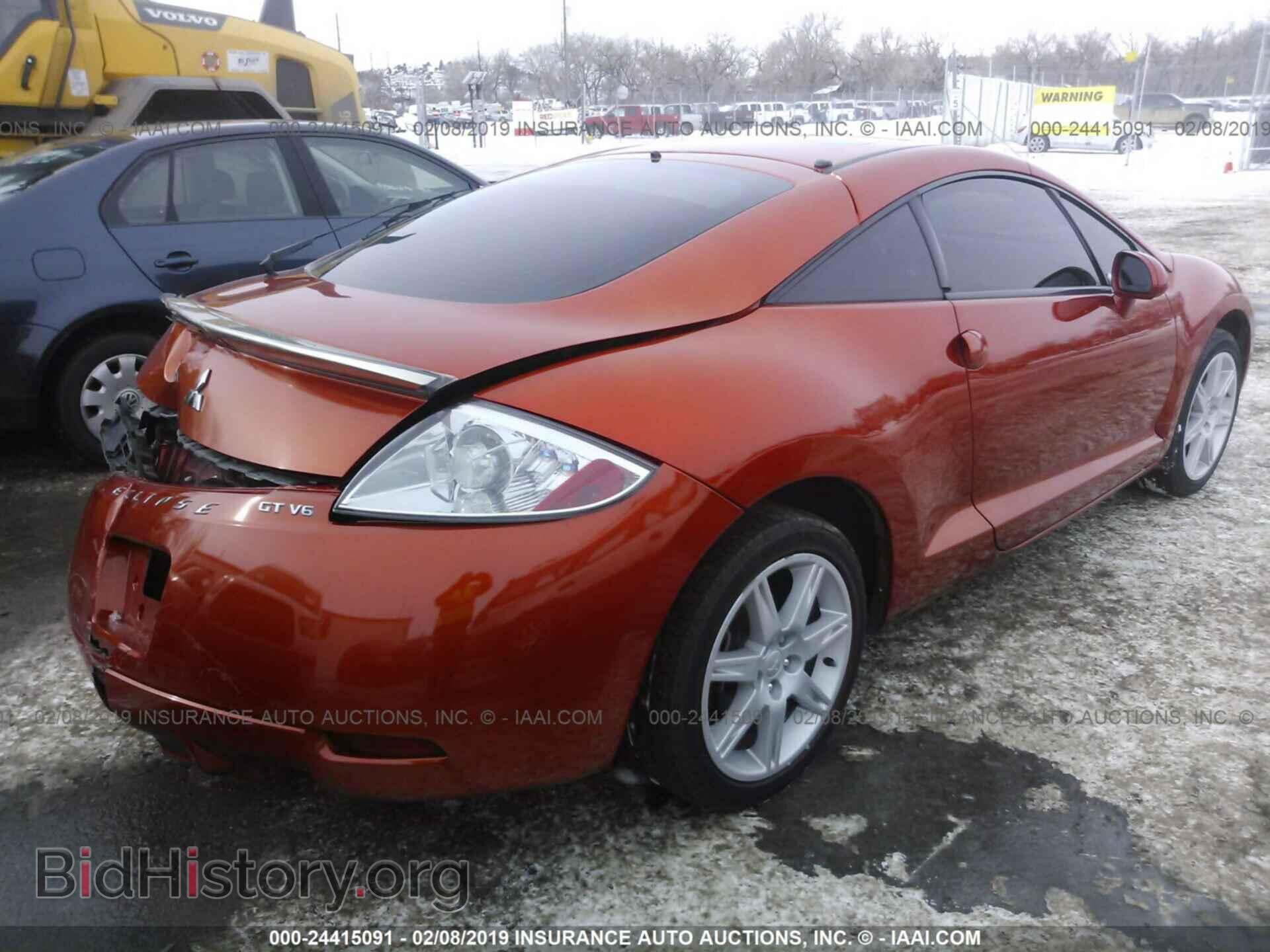 2006 MITSUBISHI ECLIPSE - VIN: 4A3AK34T66E027054 - Фото 4