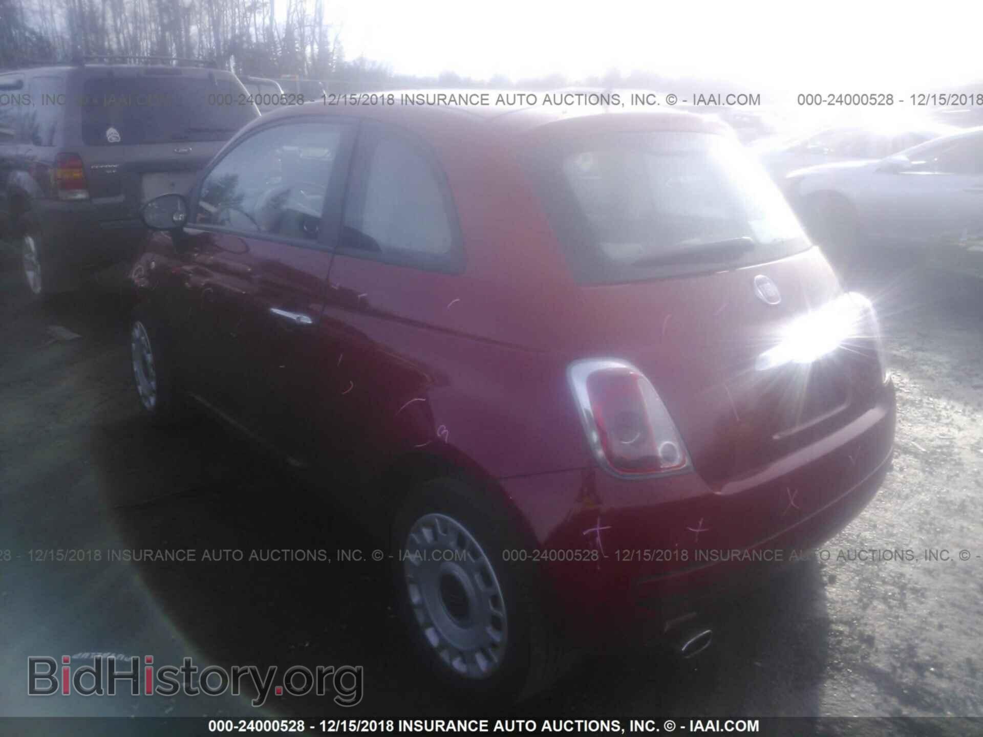2012 FIAT 500 - VIN: 3C3CFFAR8CT384892 - Фото 3