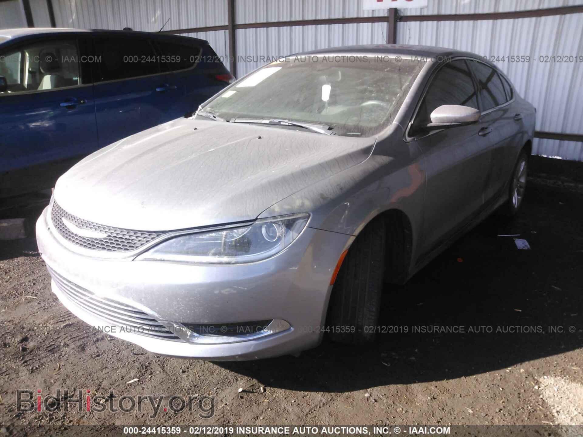 2015 CHRYSLER 200 - VIN: 1C3CCCAB9FN504505 - Фото 2