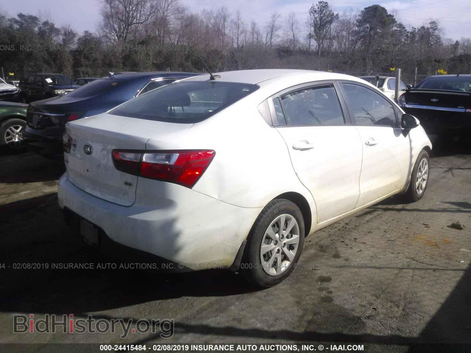2014 KIA RIO - VIN: KNADM4A31E6413388 - Фото 4