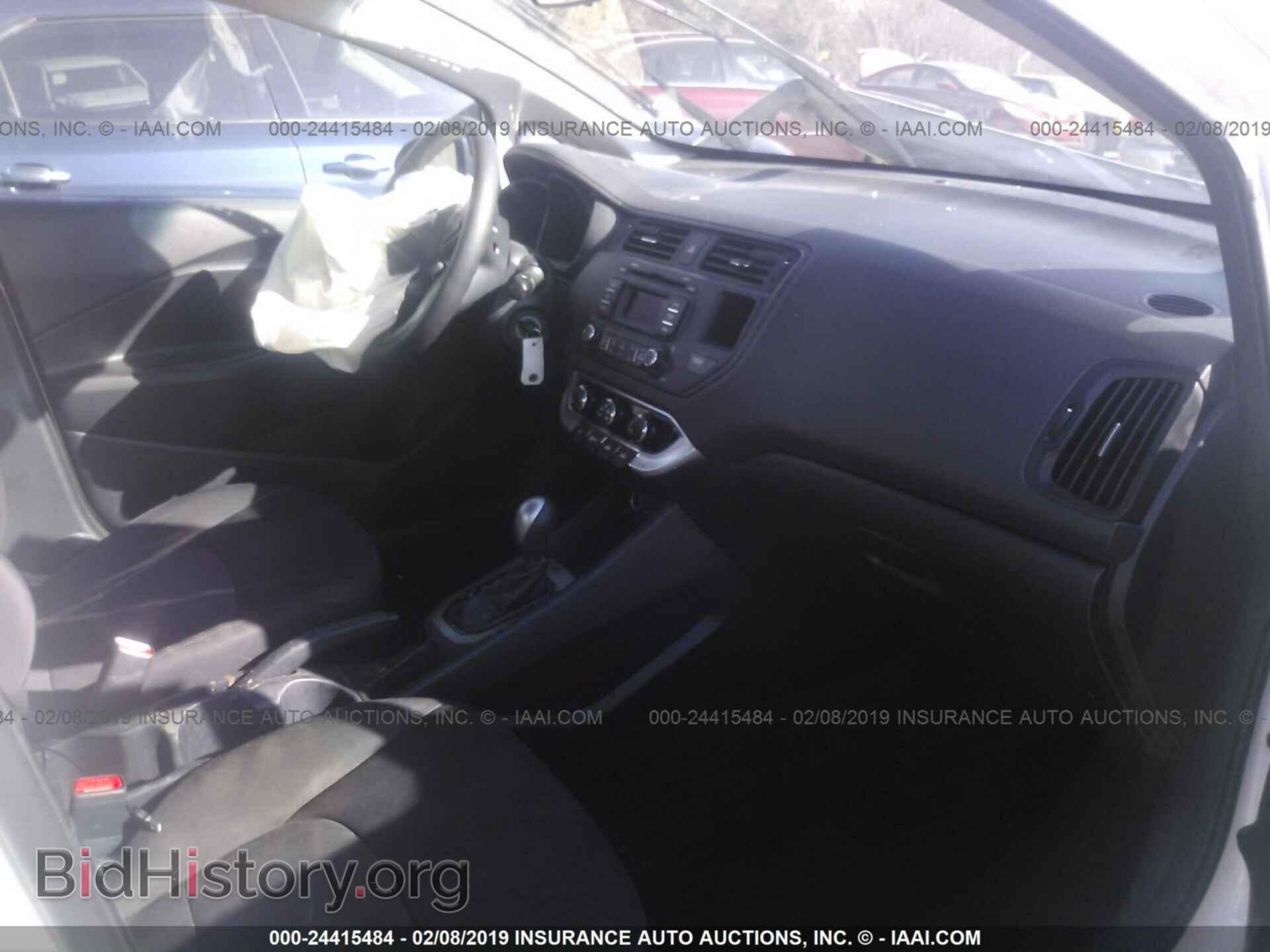 2014 KIA RIO - VIN: KNADM4A31E6413388 - Фото 5