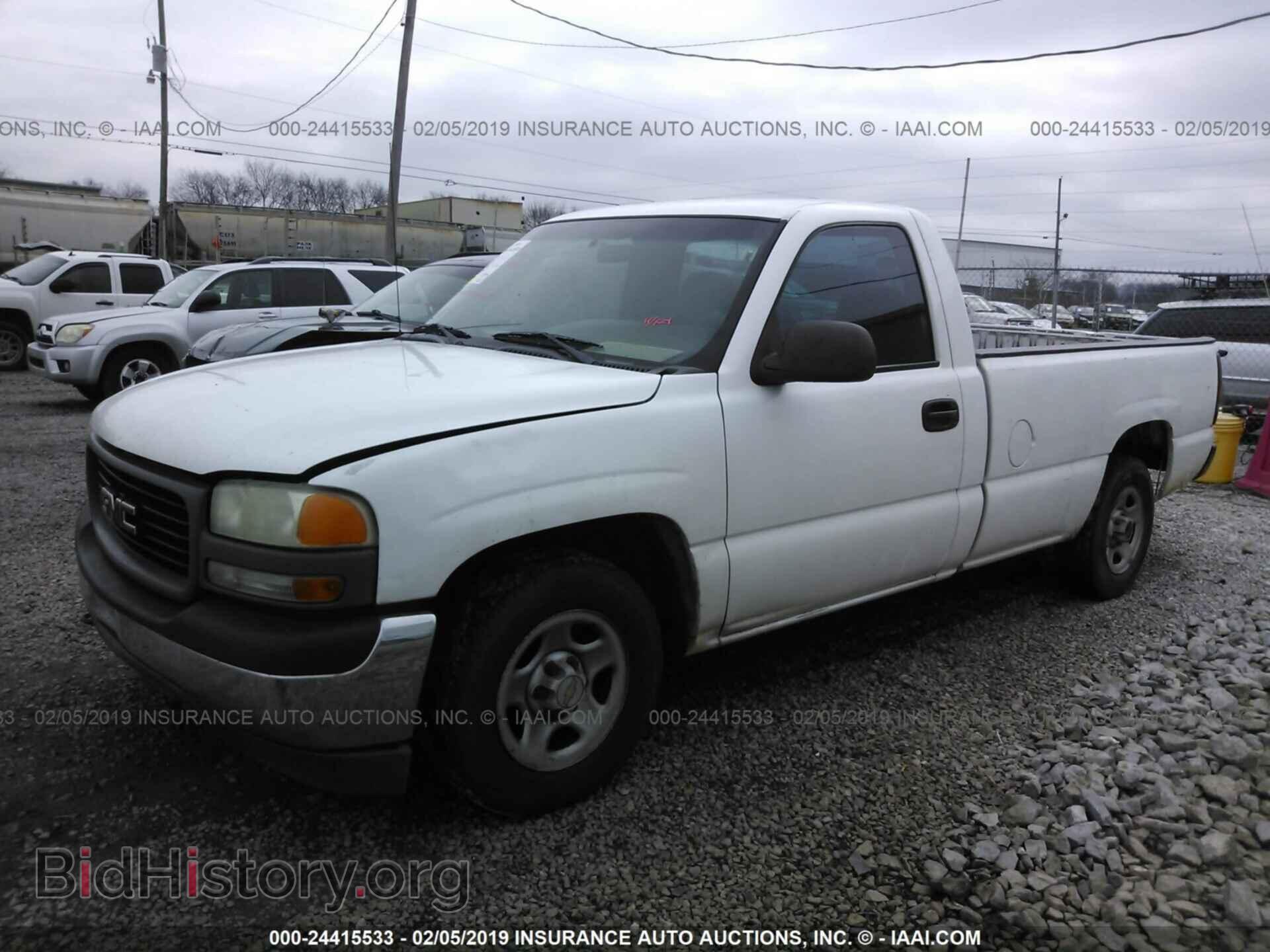 2002 GMC NEW SIERRA - VIN: 1GTEC14V32E142387 - Фото 2